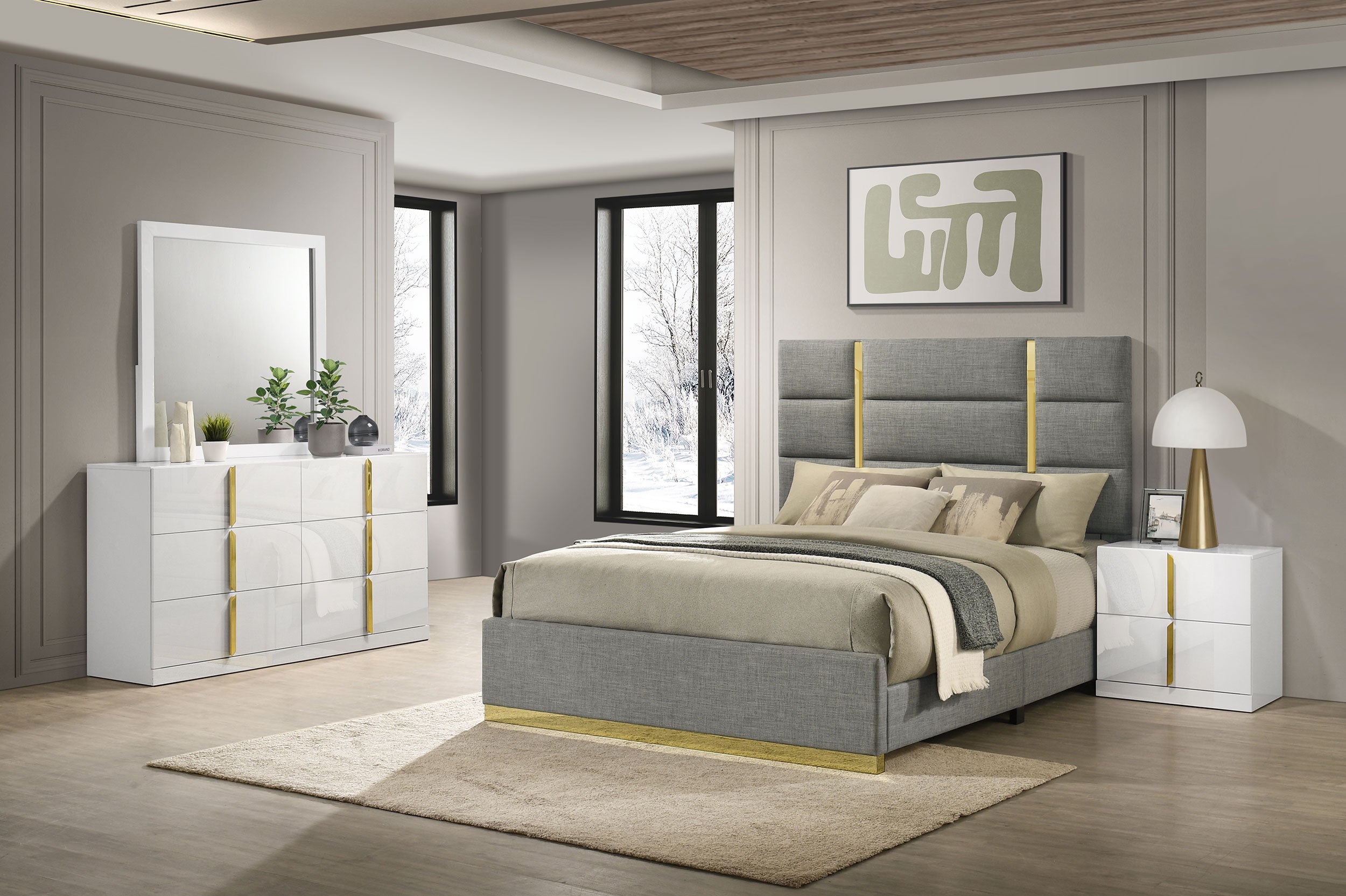 Ines Bedroom Set - Luxury Home Furniture (MI)