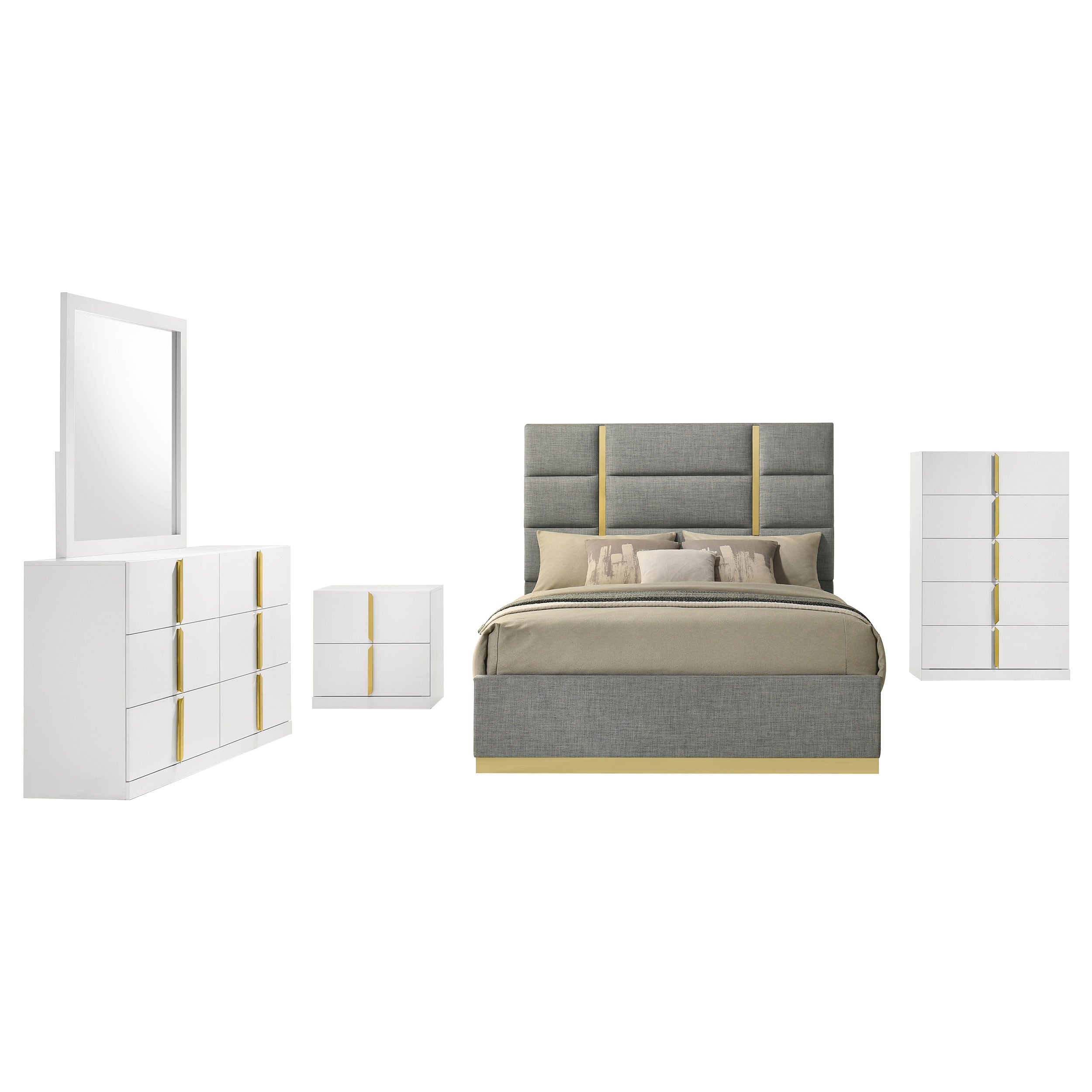 Ines Bedroom Set - Luxury Home Furniture (MI)