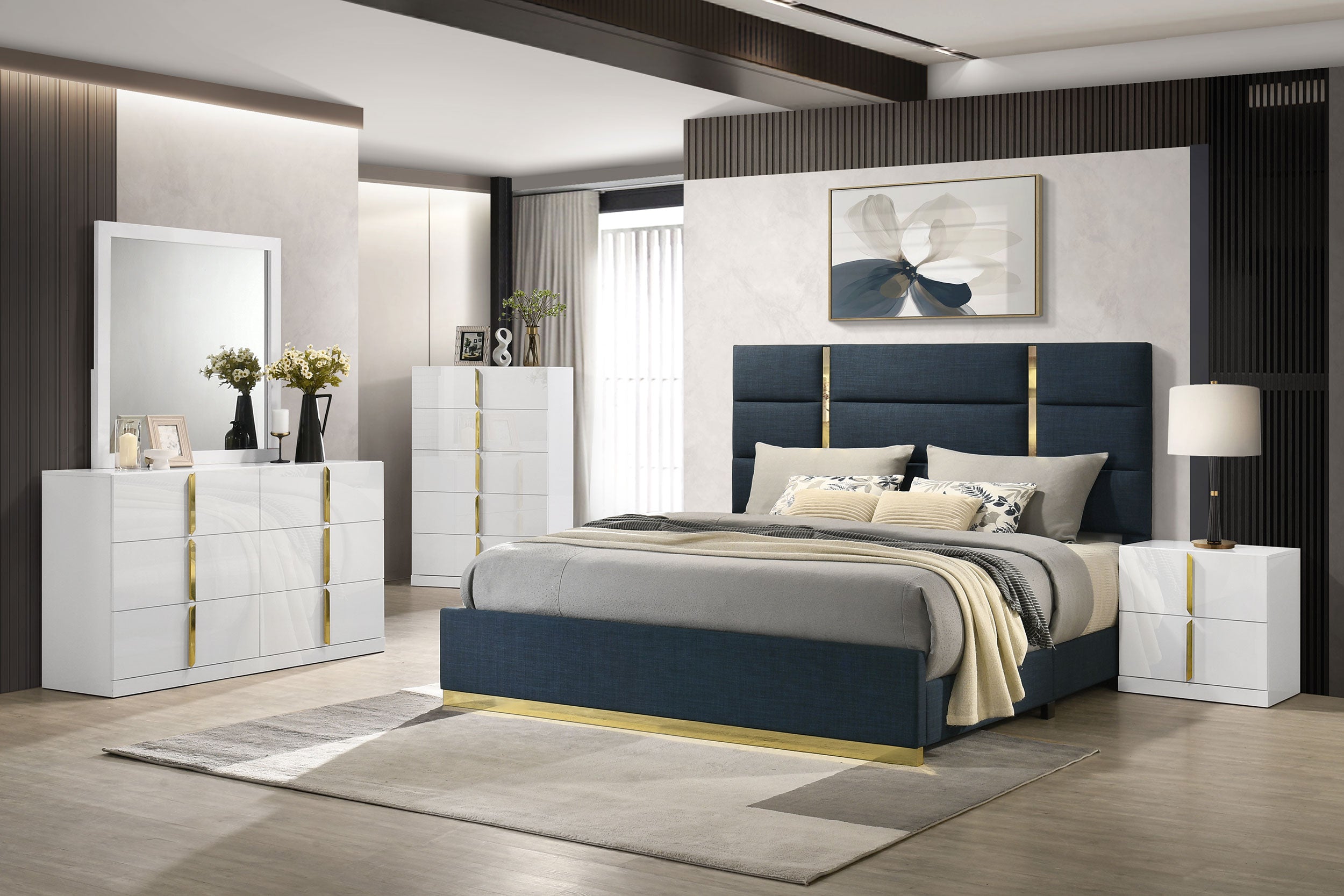 Ines Bedroom Set - Luxury Home Furniture (MI)