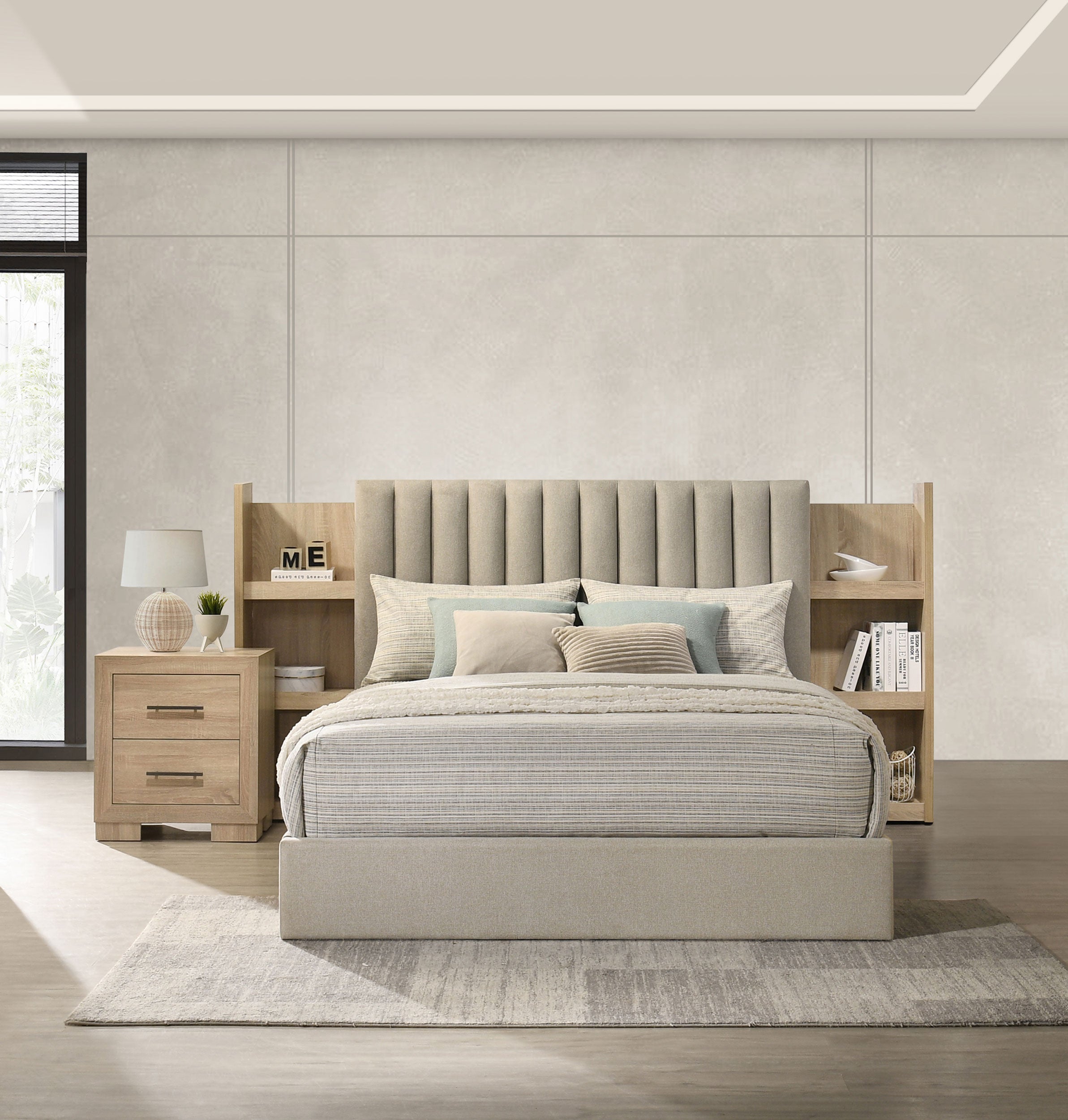 Arielle Bookcase Bed - Luxury Home Furniture (MI)