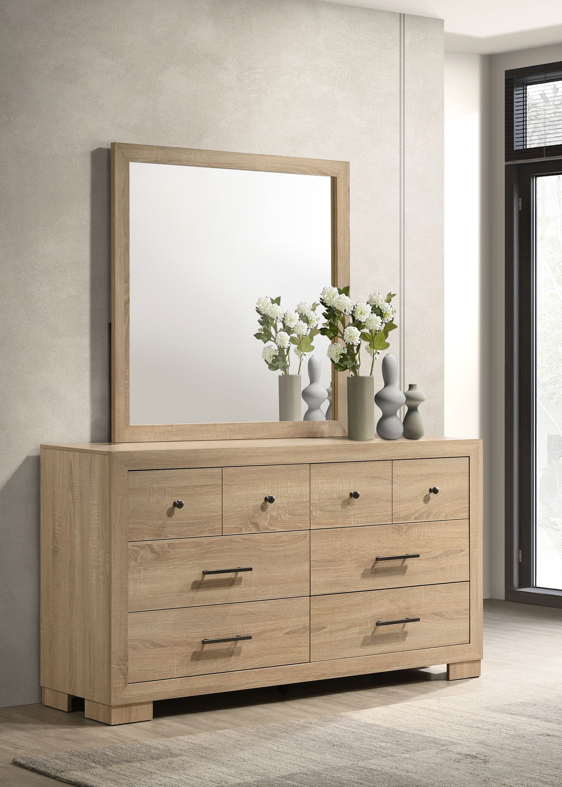 Arielle Dresser with Mirror - Luxury Home Furniture (MI)