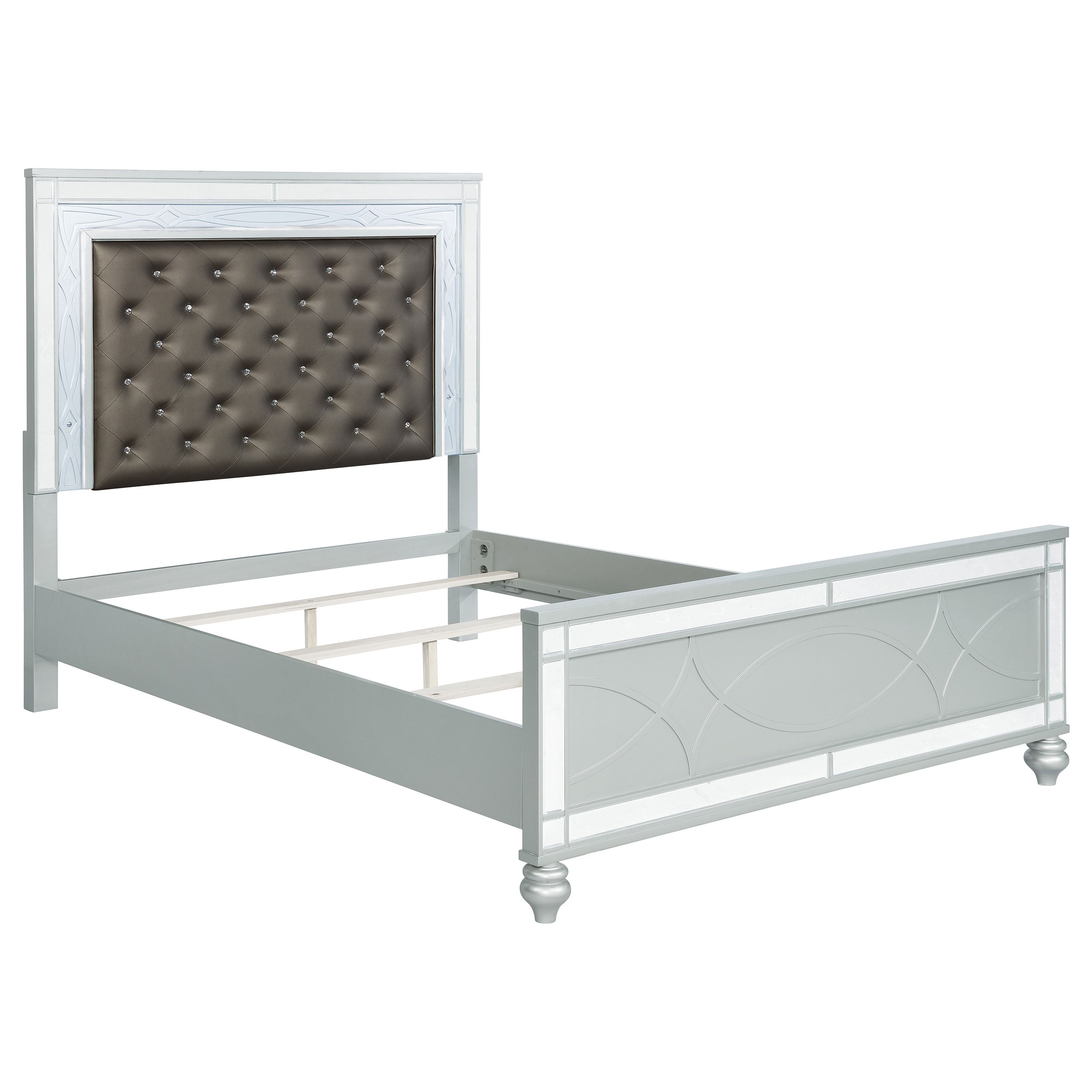 Gunnison Panel Bed with LED Lighting - Luxury Home Furniture (MI)