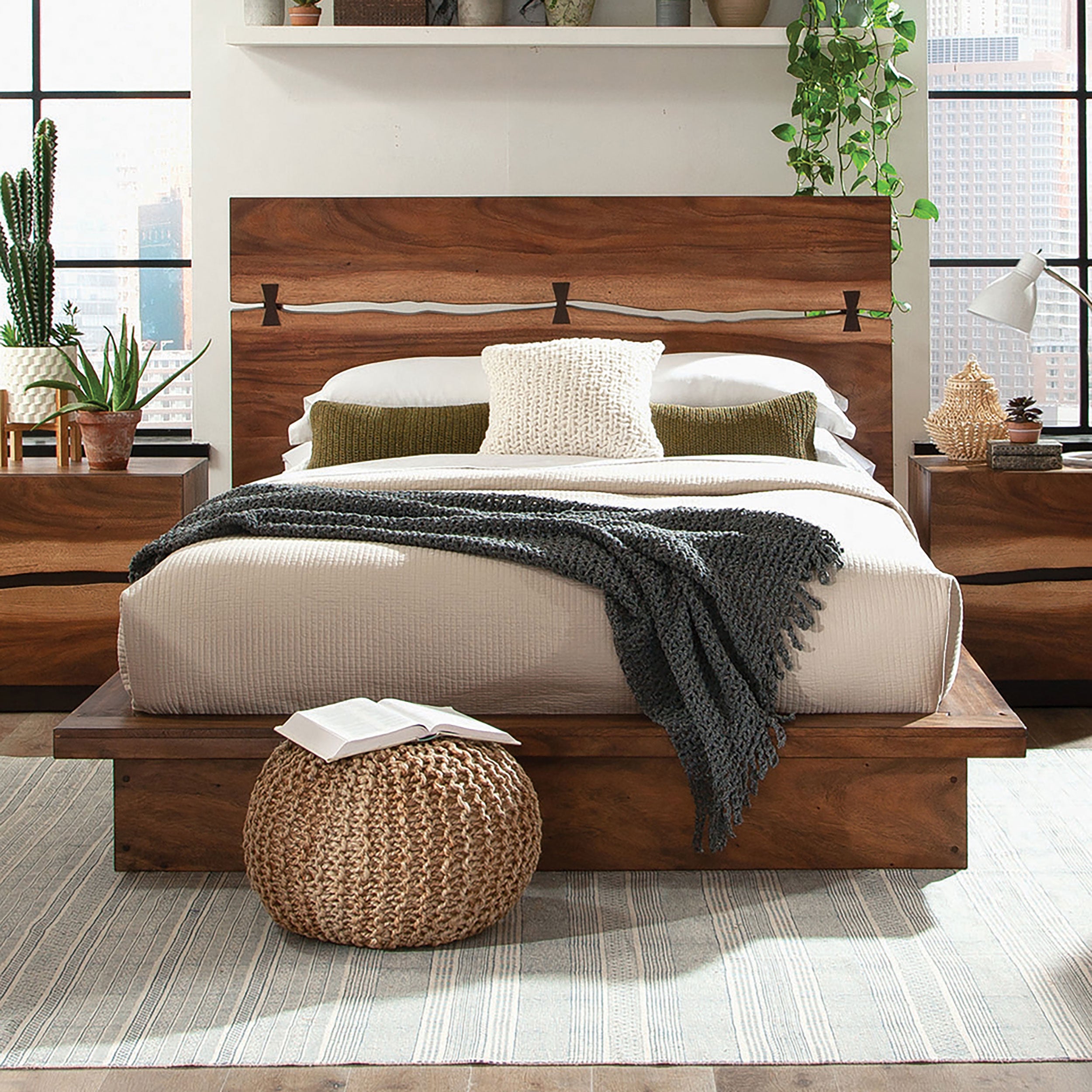 Winslow Panel Platform Bed - Luxury Home Furniture (MI)