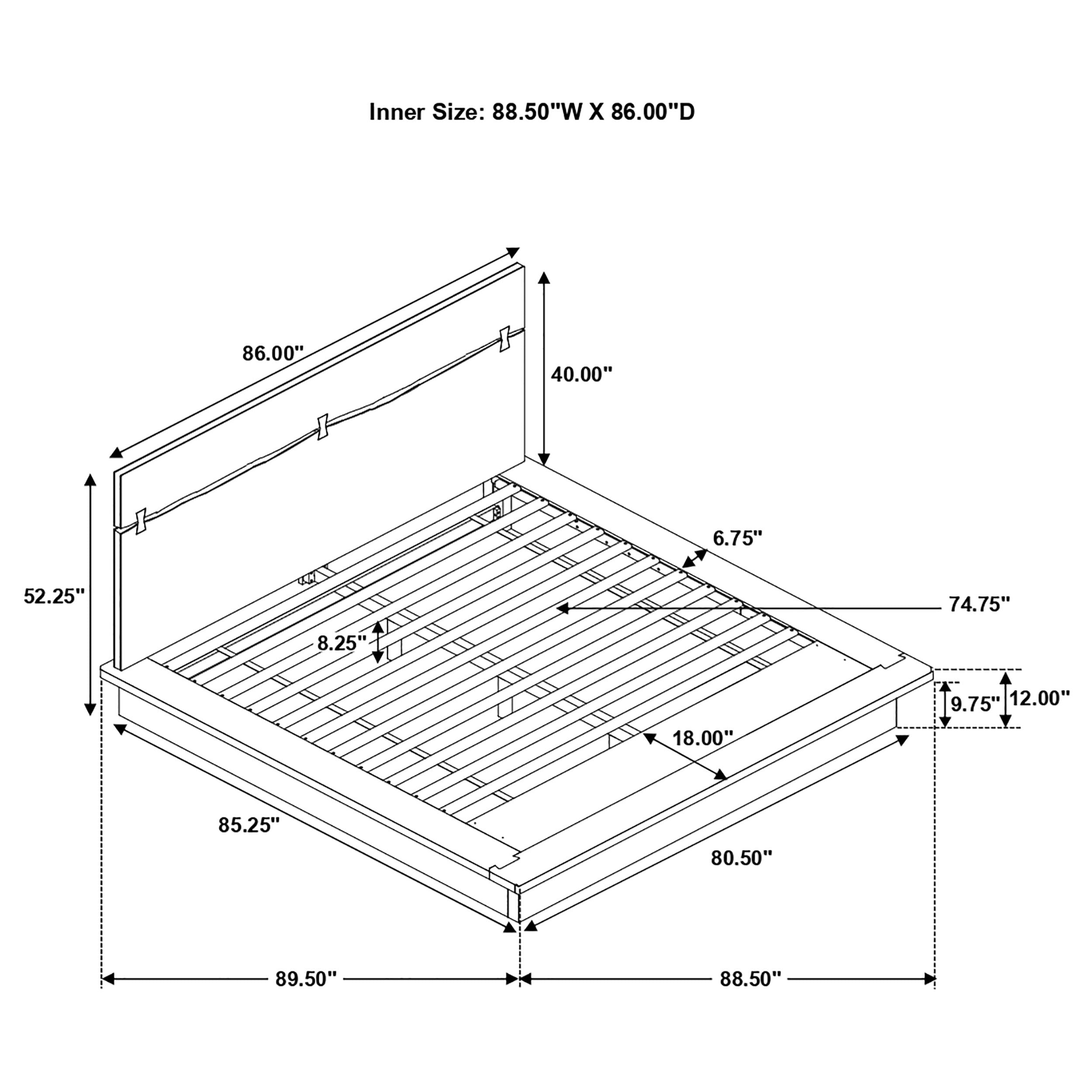Winslow Panel Platform Bed - Luxury Home Furniture (MI)