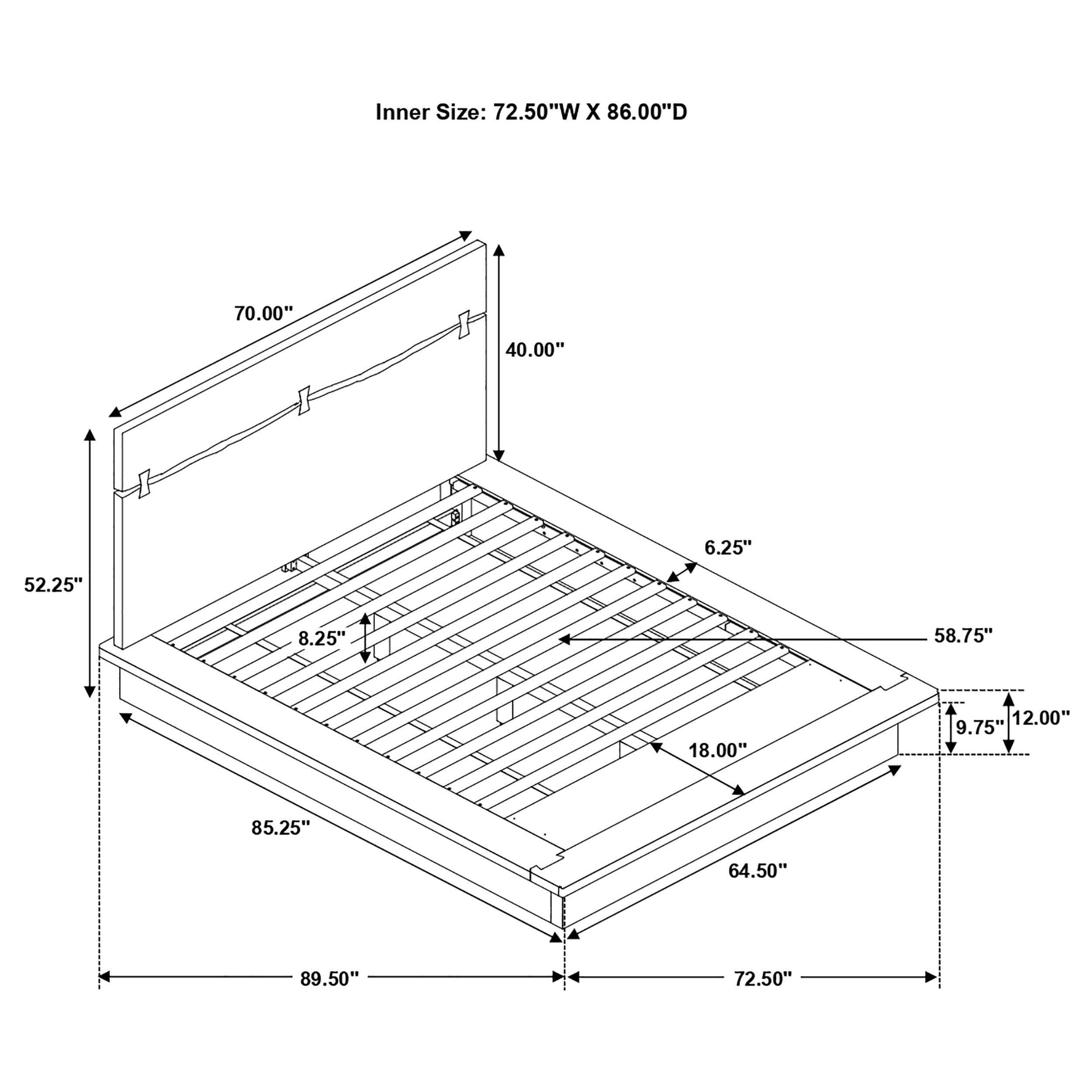 Winslow Panel Platform Bed - Luxury Home Furniture (MI)