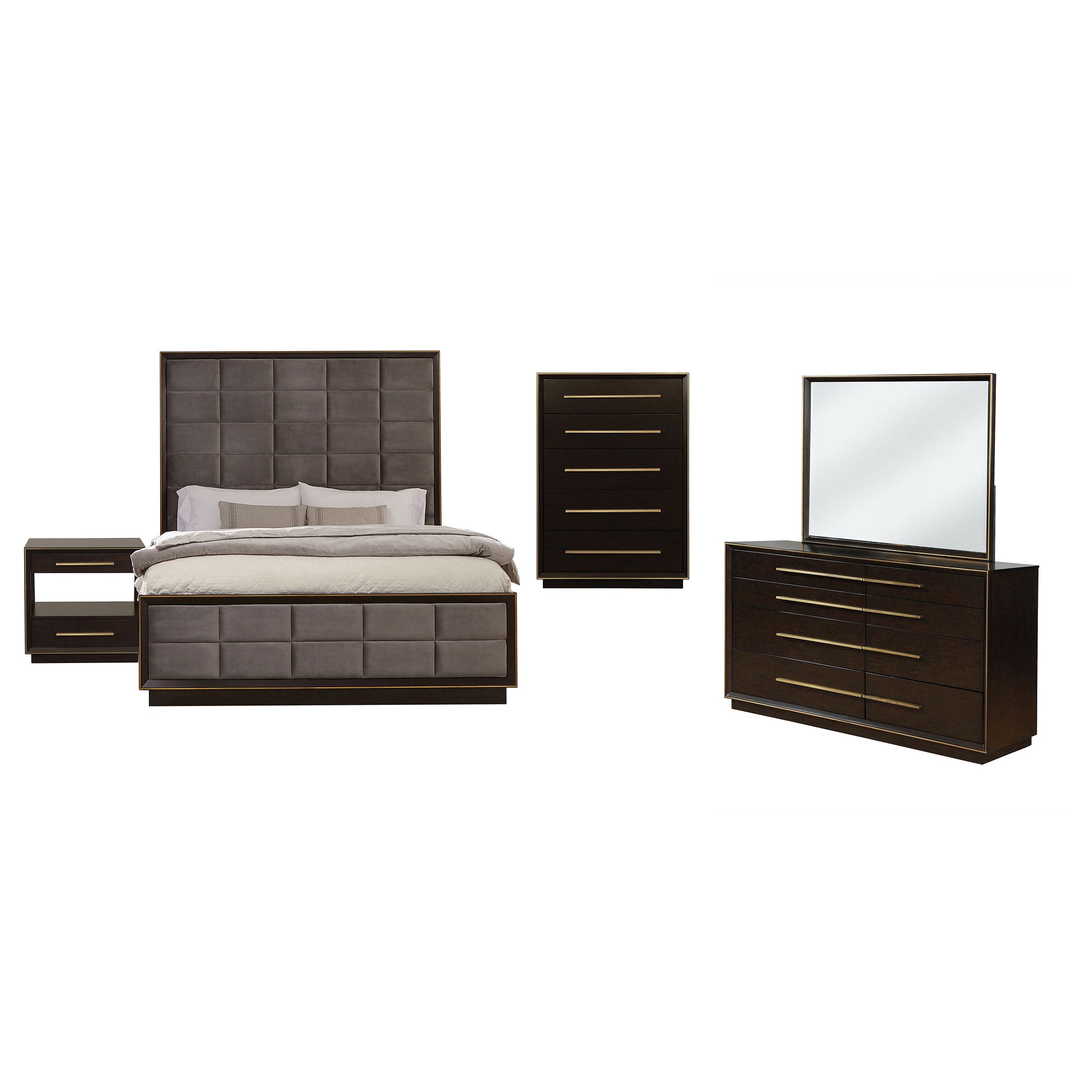 Durango Bedroom Set - Luxury Home Furniture (MI)