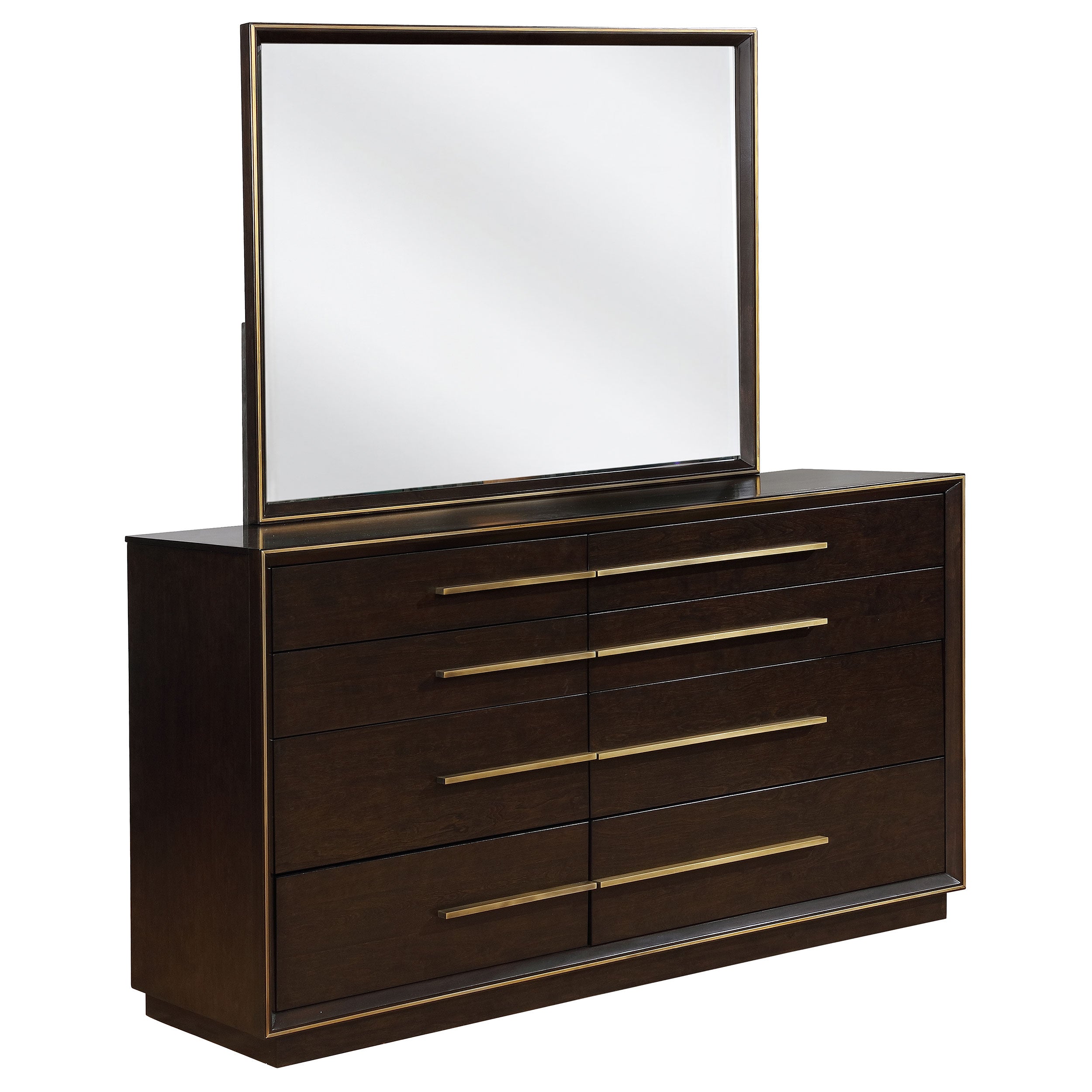 Durango Dresser with Mirror - Luxury Home Furniture (MI)