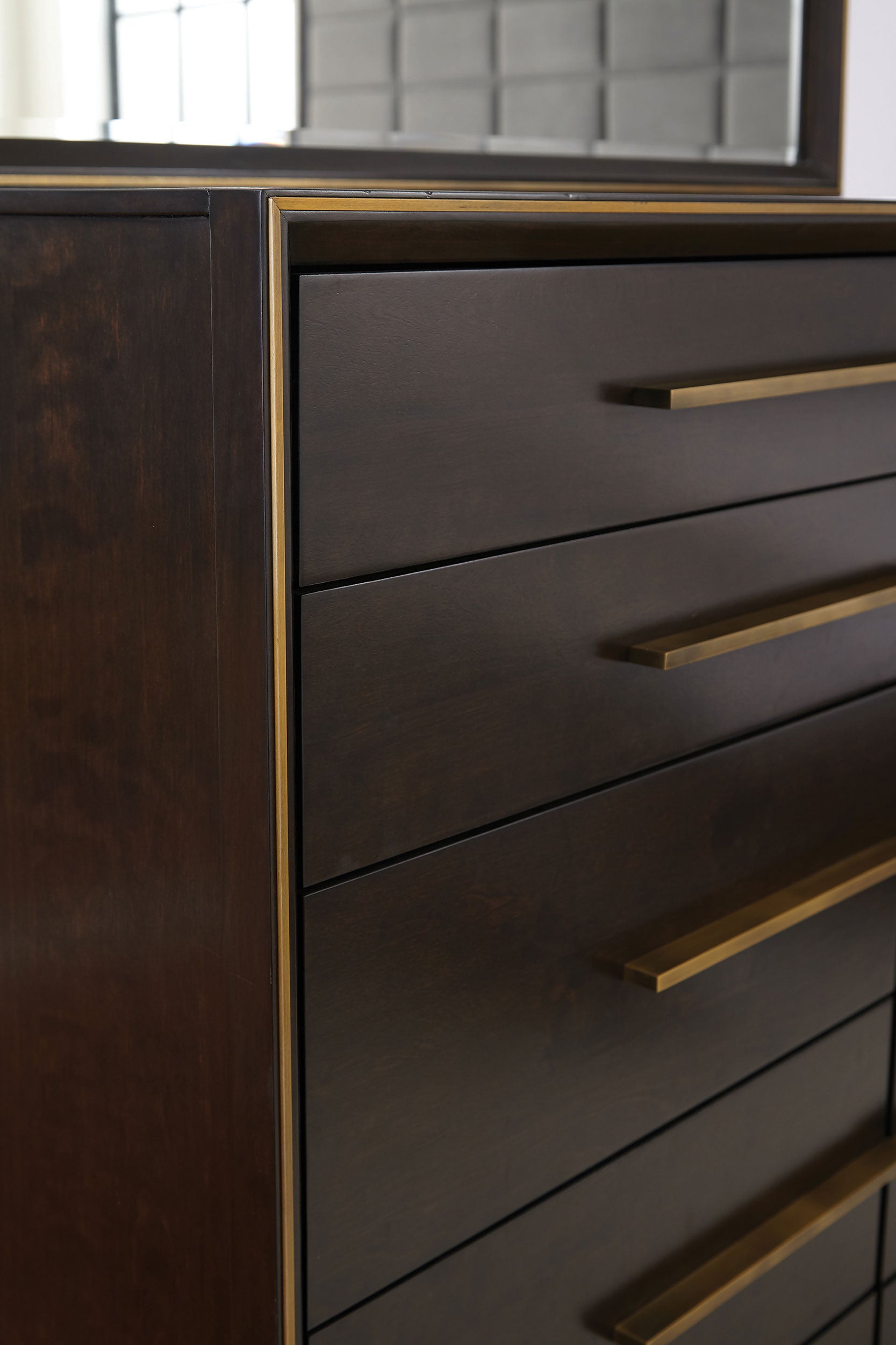 Durango Dresser with Mirror - Luxury Home Furniture (MI)