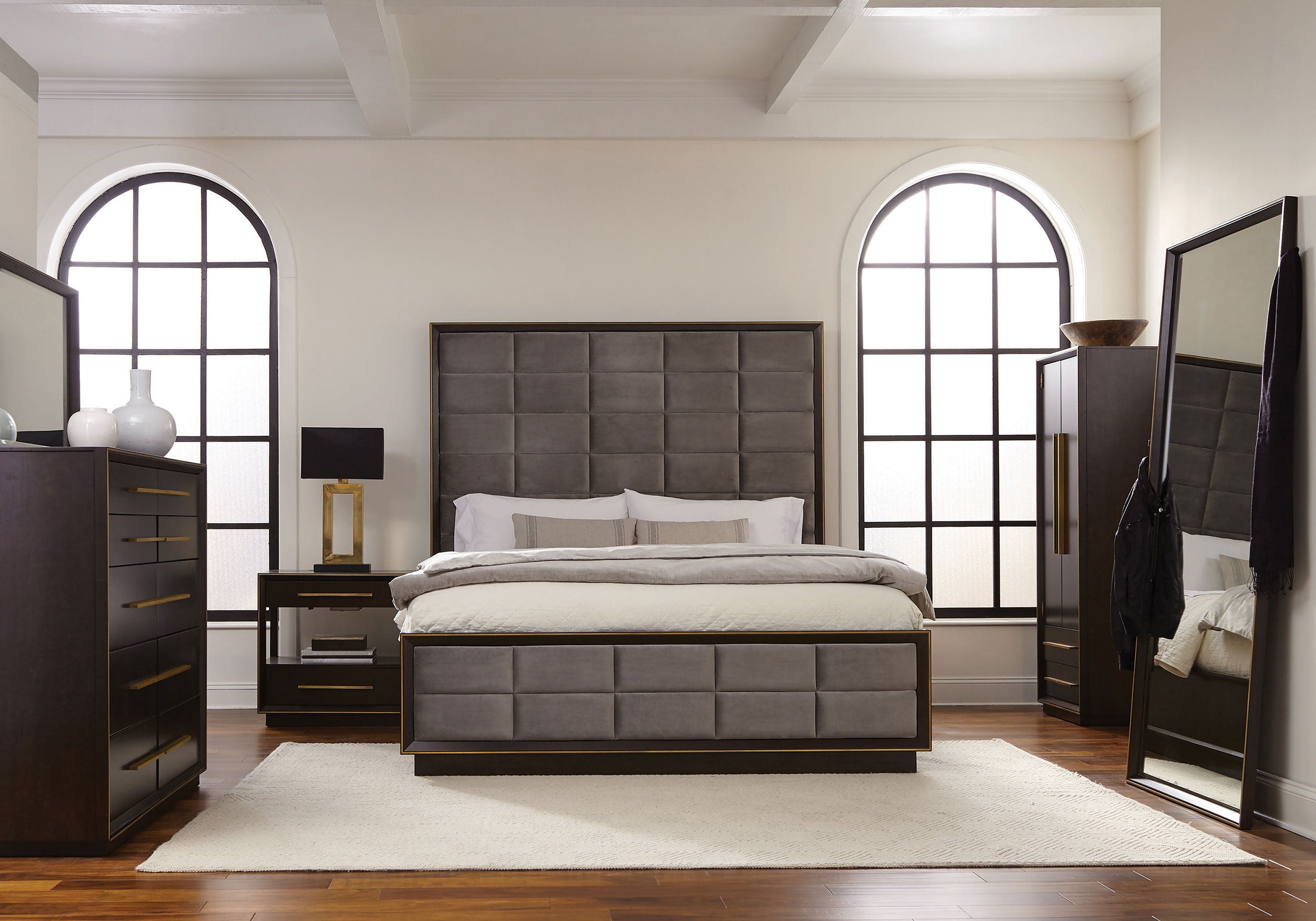 Durango Dresser with Mirror - Luxury Home Furniture (MI)