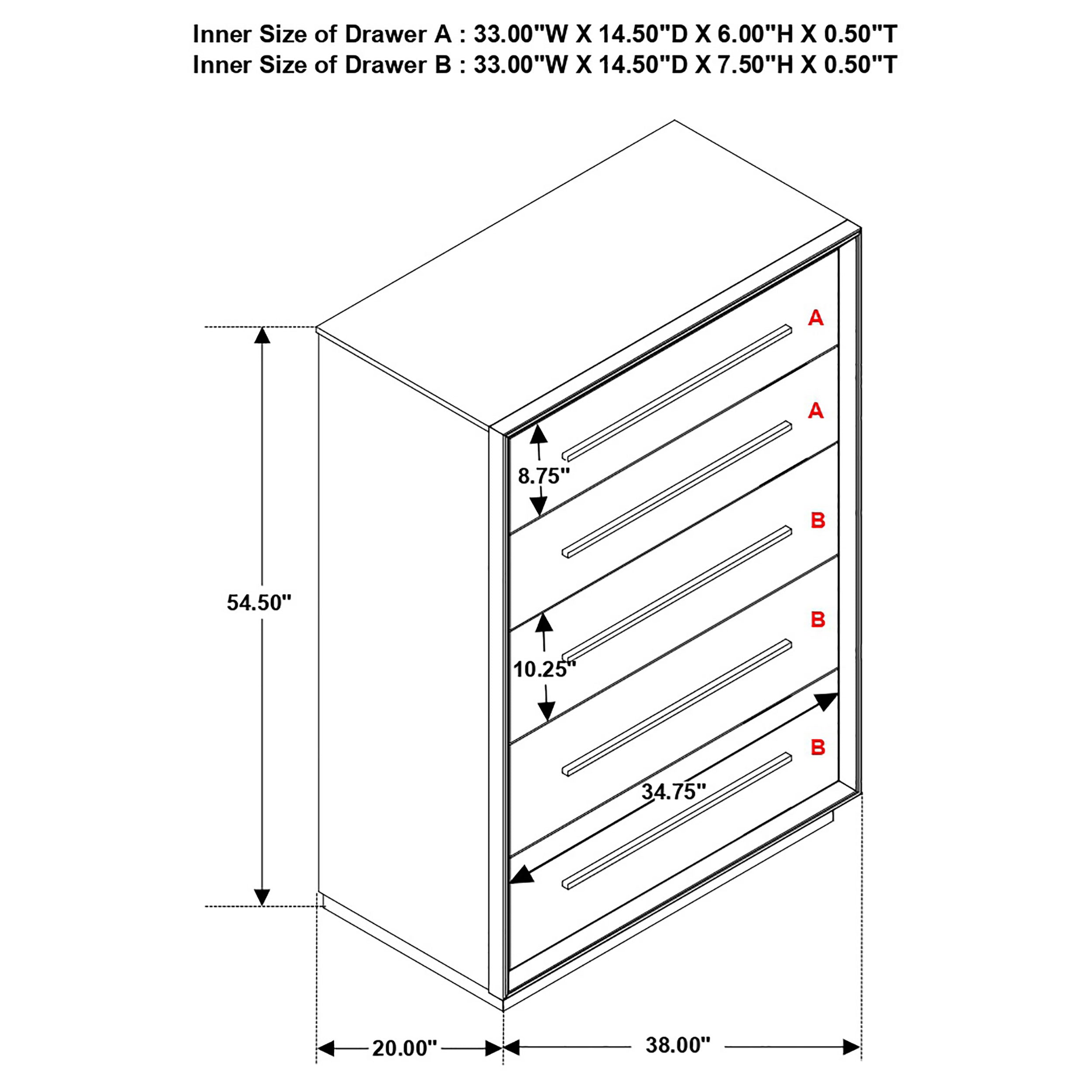 Durango Chest of Drawers - Luxury Home Furniture (MI)