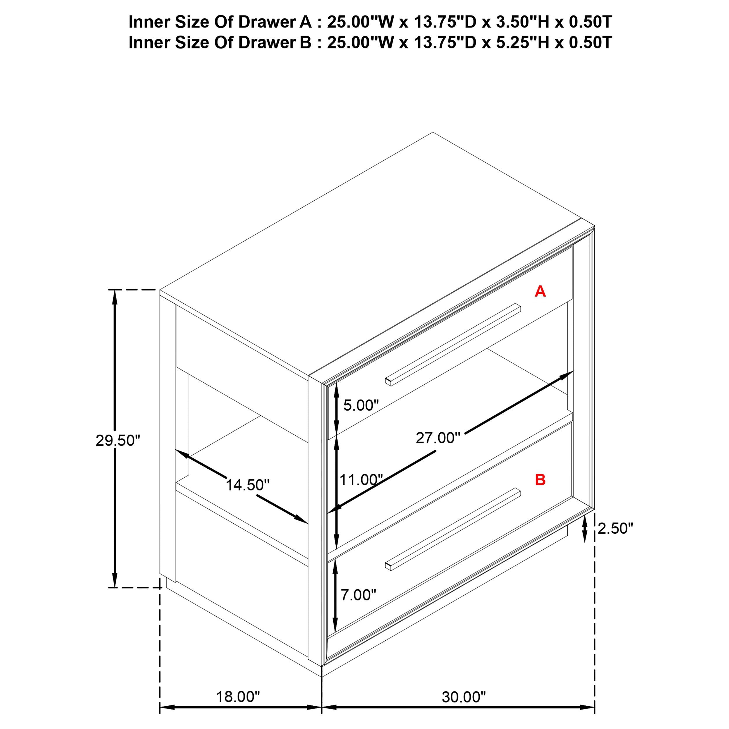 Durango Nightstand - Luxury Home Furniture (MI)