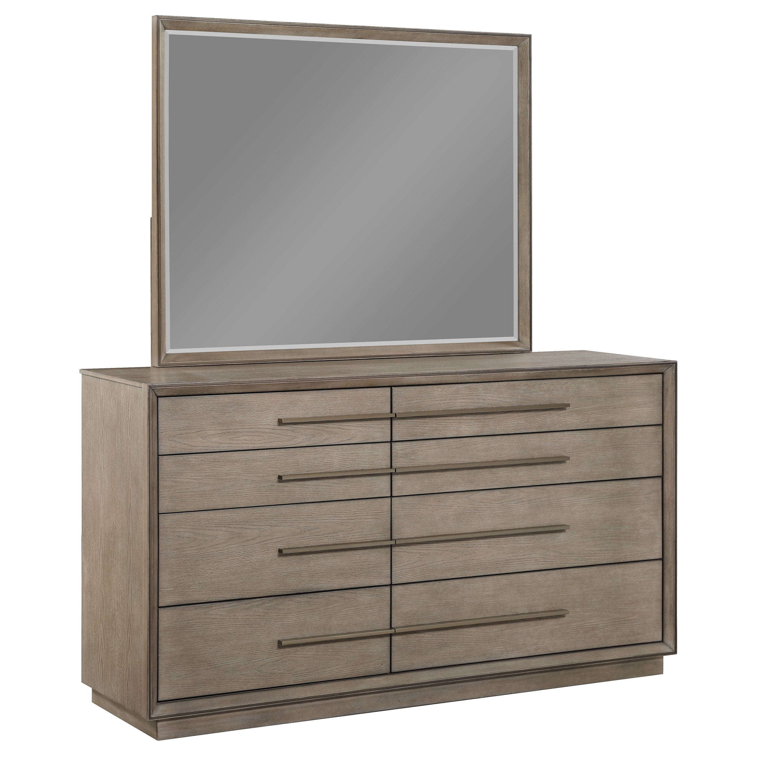 Durango Dresser with Mirror - Luxury Home Furniture (MI)