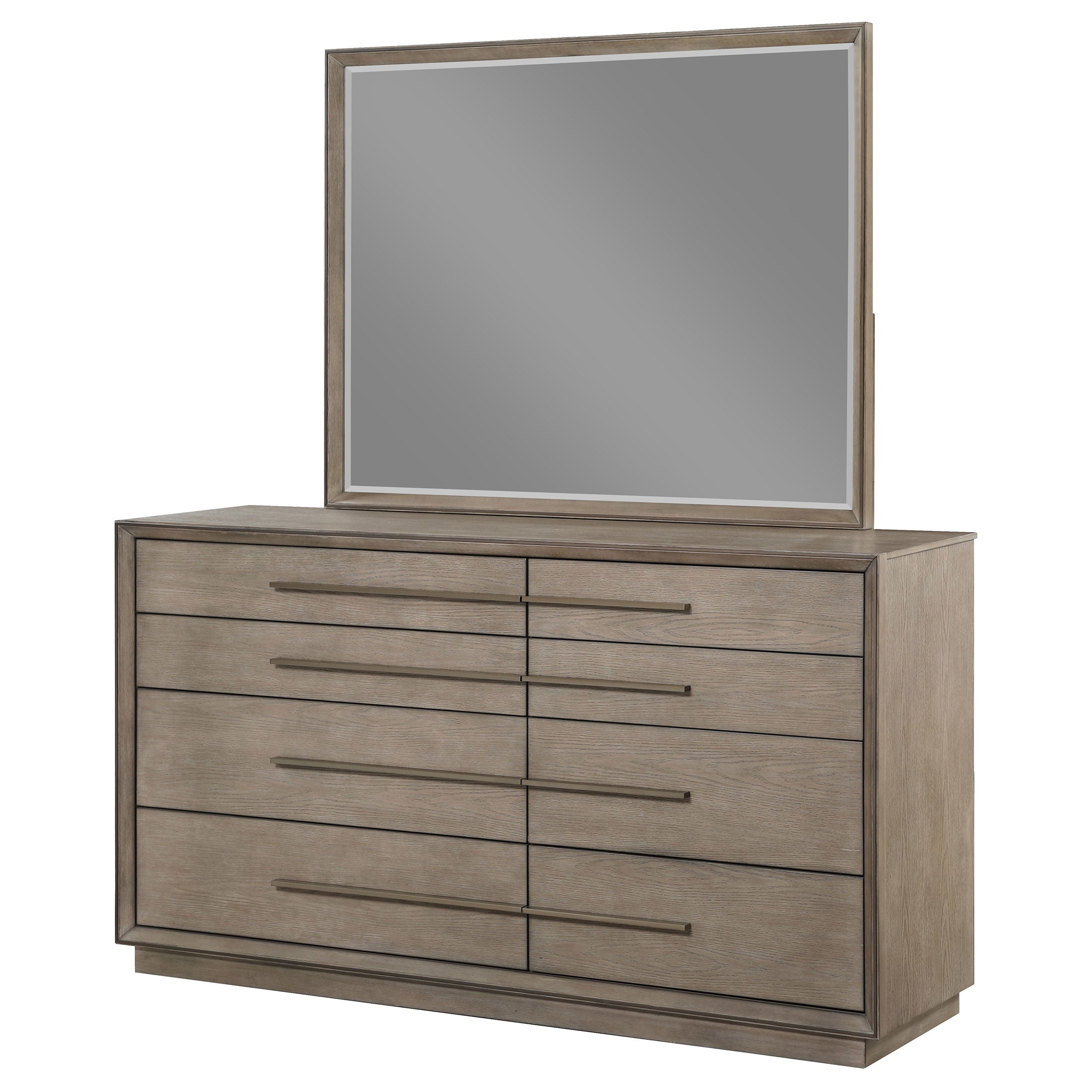 Durango Dresser with Mirror - Luxury Home Furniture (MI)