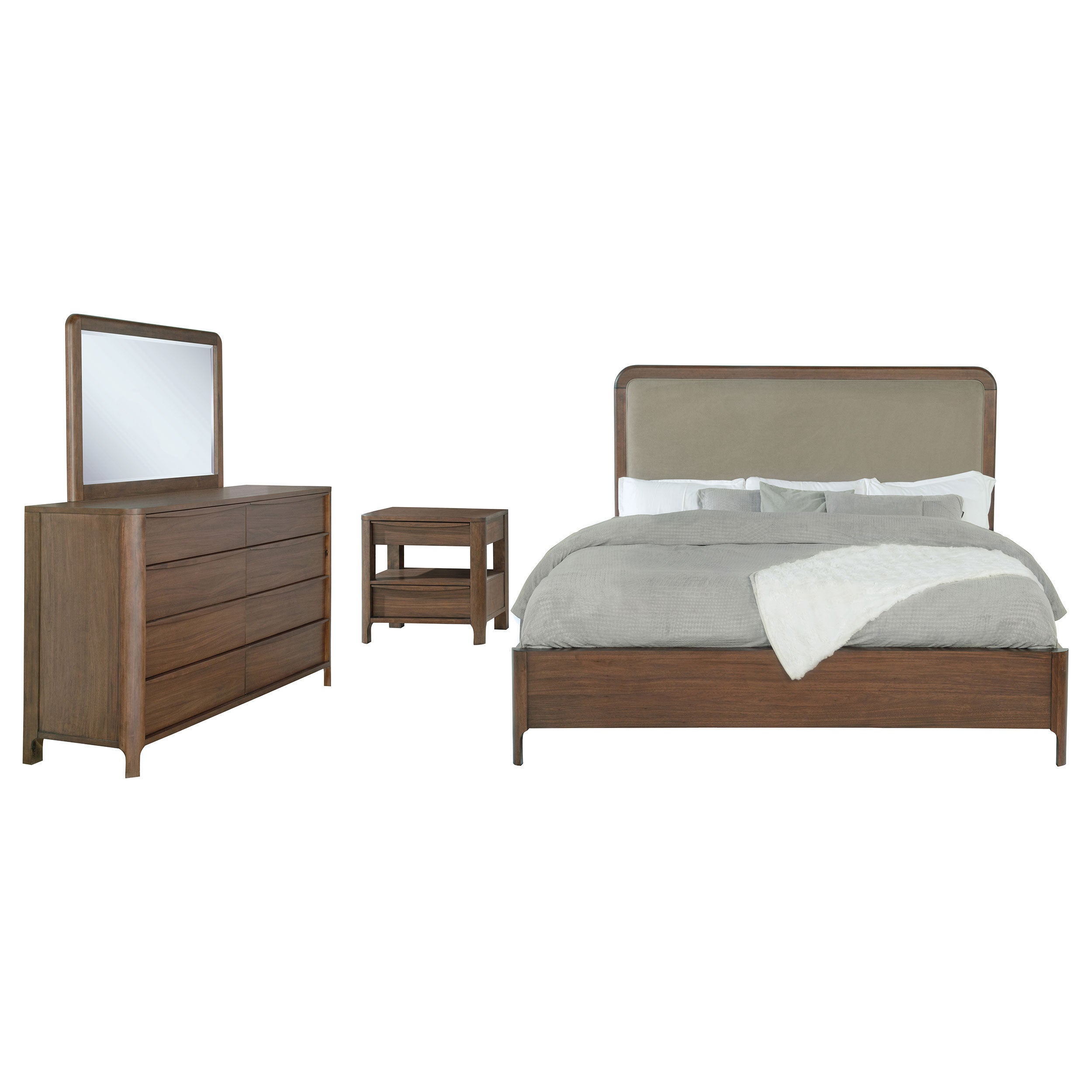 Maderia 4 & 5 Piece Bedroom Set - Luxury Home Furniture (MI)