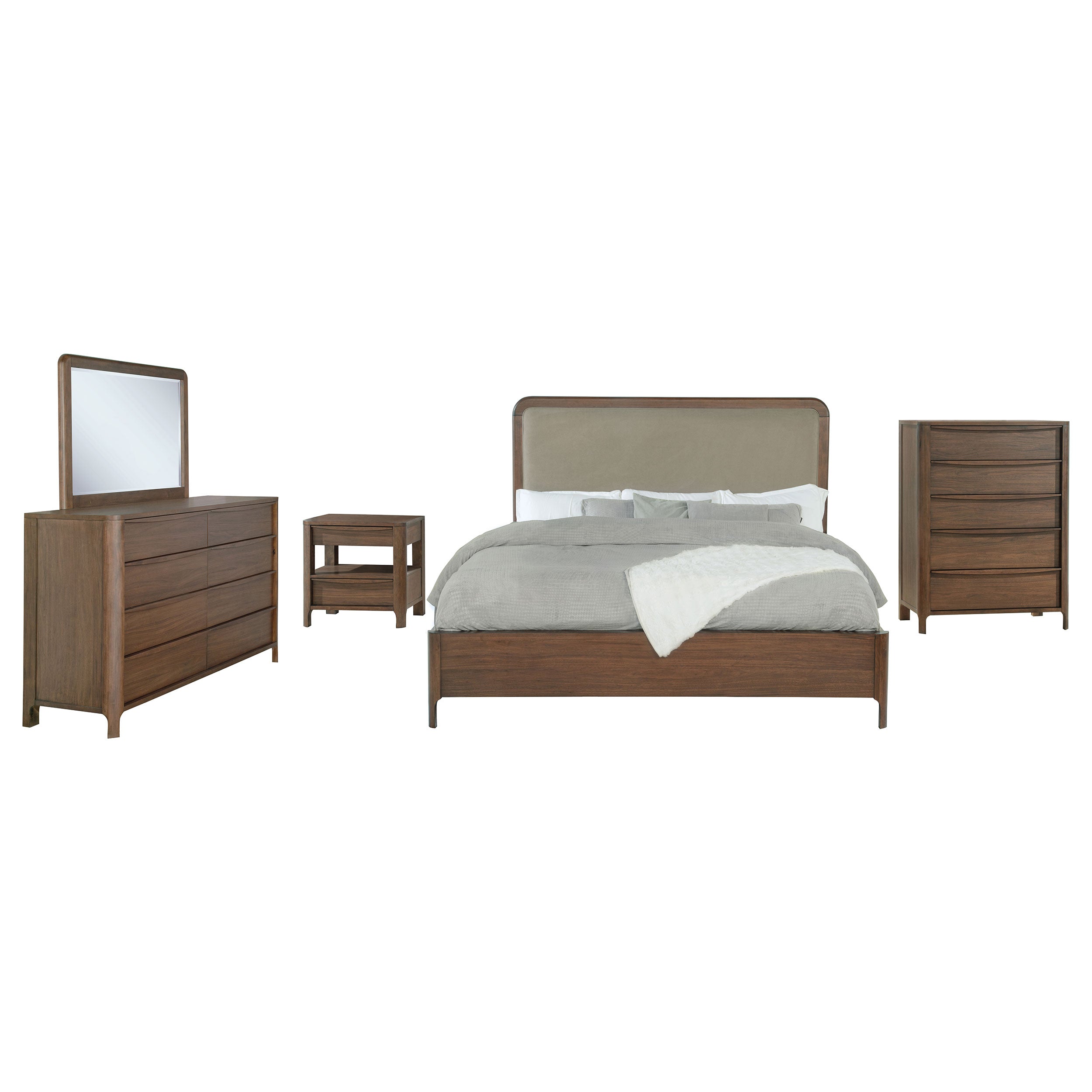 Maderia 4 & 5 Piece Bedroom Set - Luxury Home Furniture (MI)