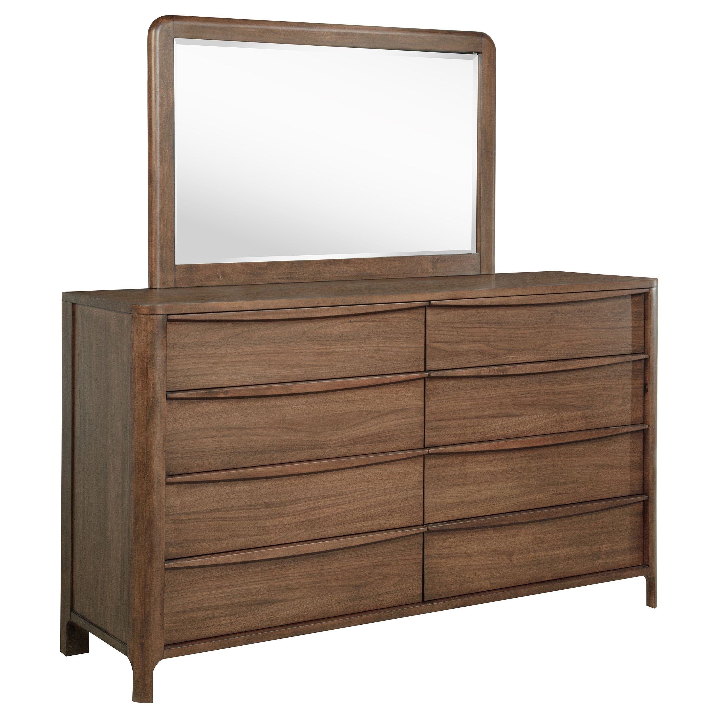Maderia Dresser with Mirror - Luxury Home Furniture (MI)