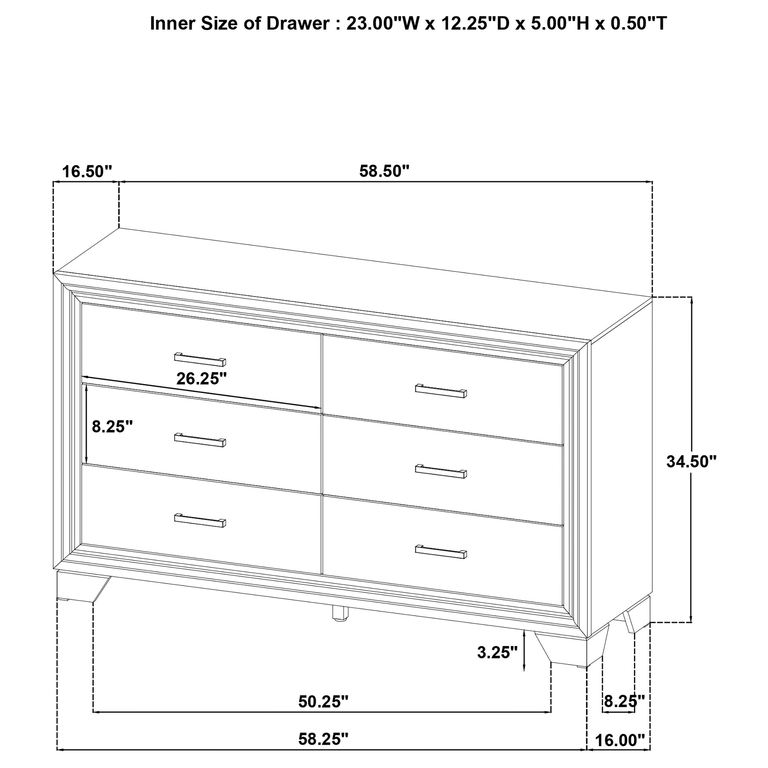 Wright Bedroom Set - Luxury Home Furniture (MI)