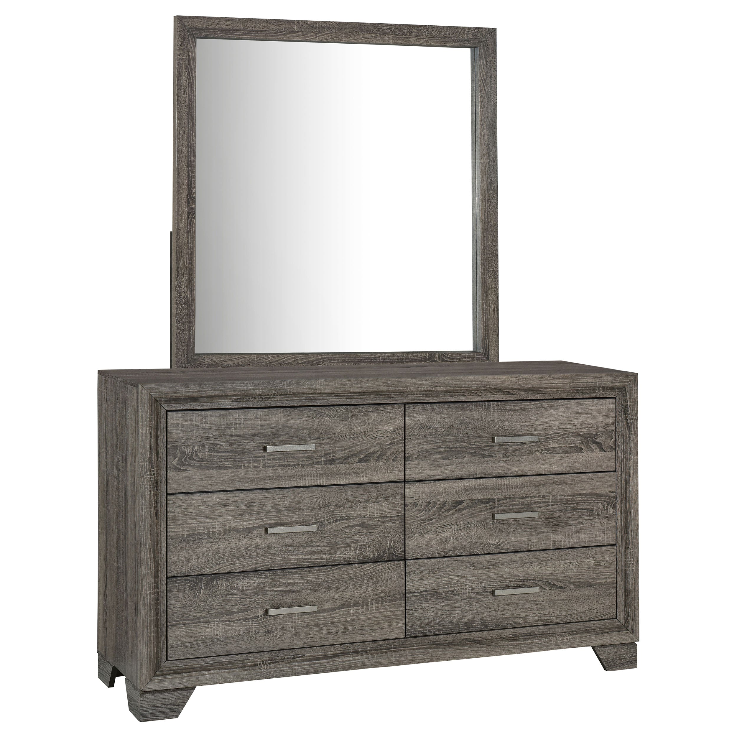 Wright Dresser with Mirror - Luxury Home Furniture (MI)