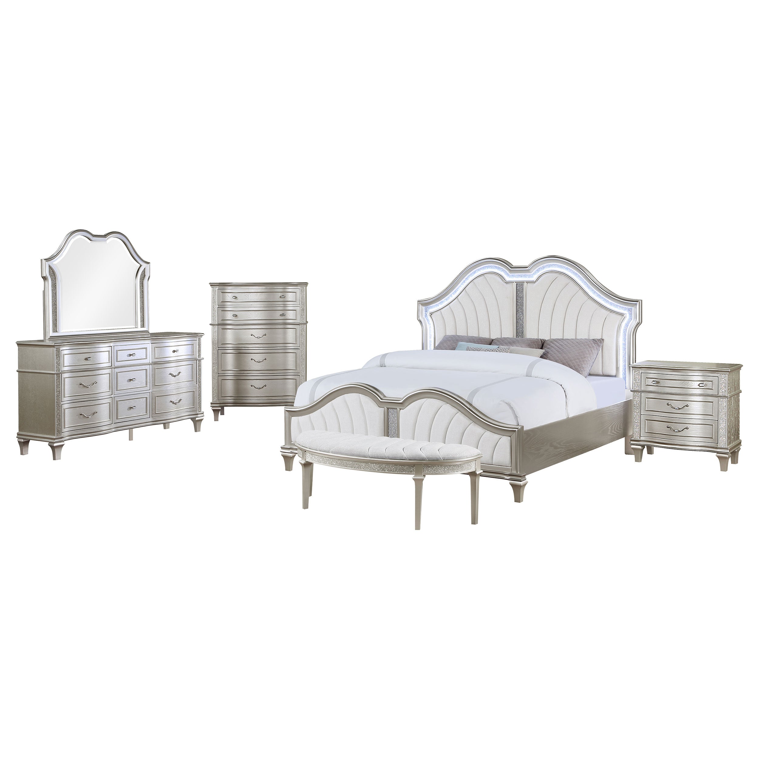 Evangeline Bedroom Set - Luxury Home Furniture (MI)