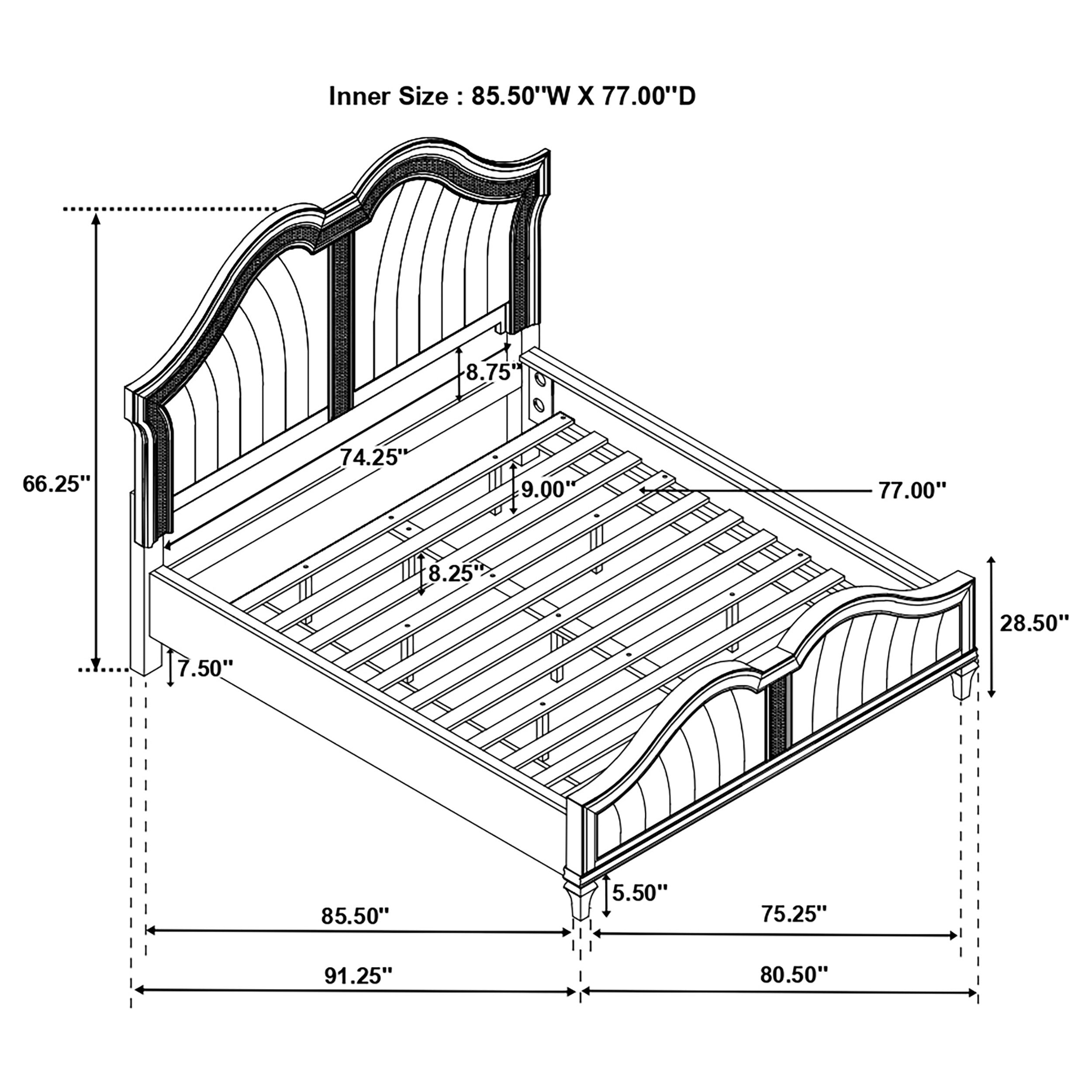 Evangeline Bedroom Set - Luxury Home Furniture (MI)