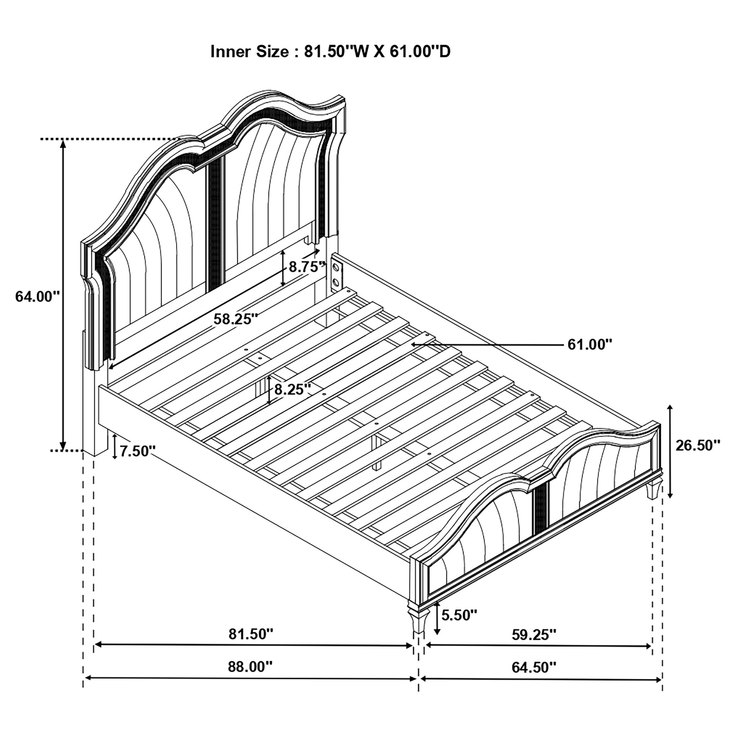 Evangeline Bedroom Set - Luxury Home Furniture (MI)