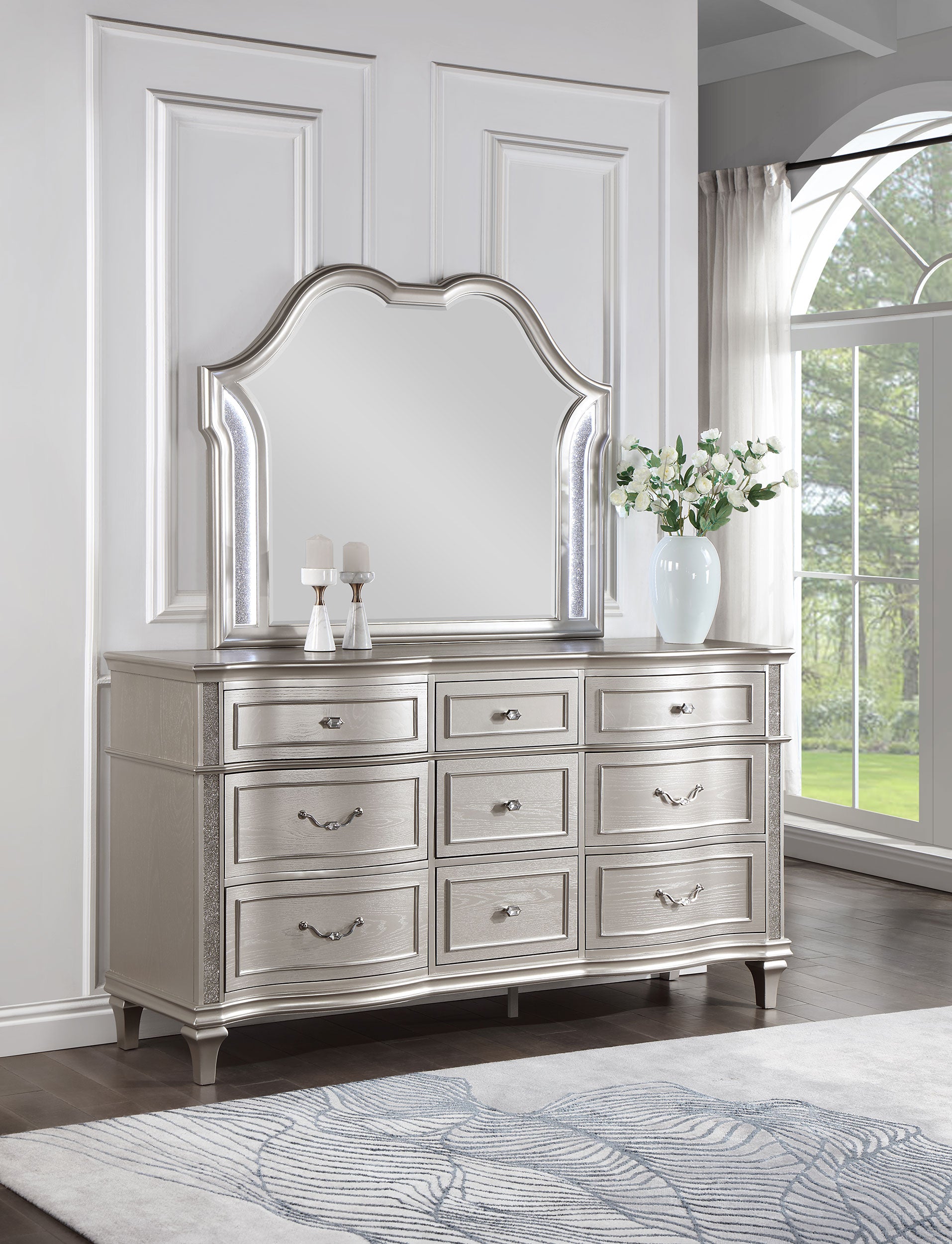 Evangeline Dresser with Mirror