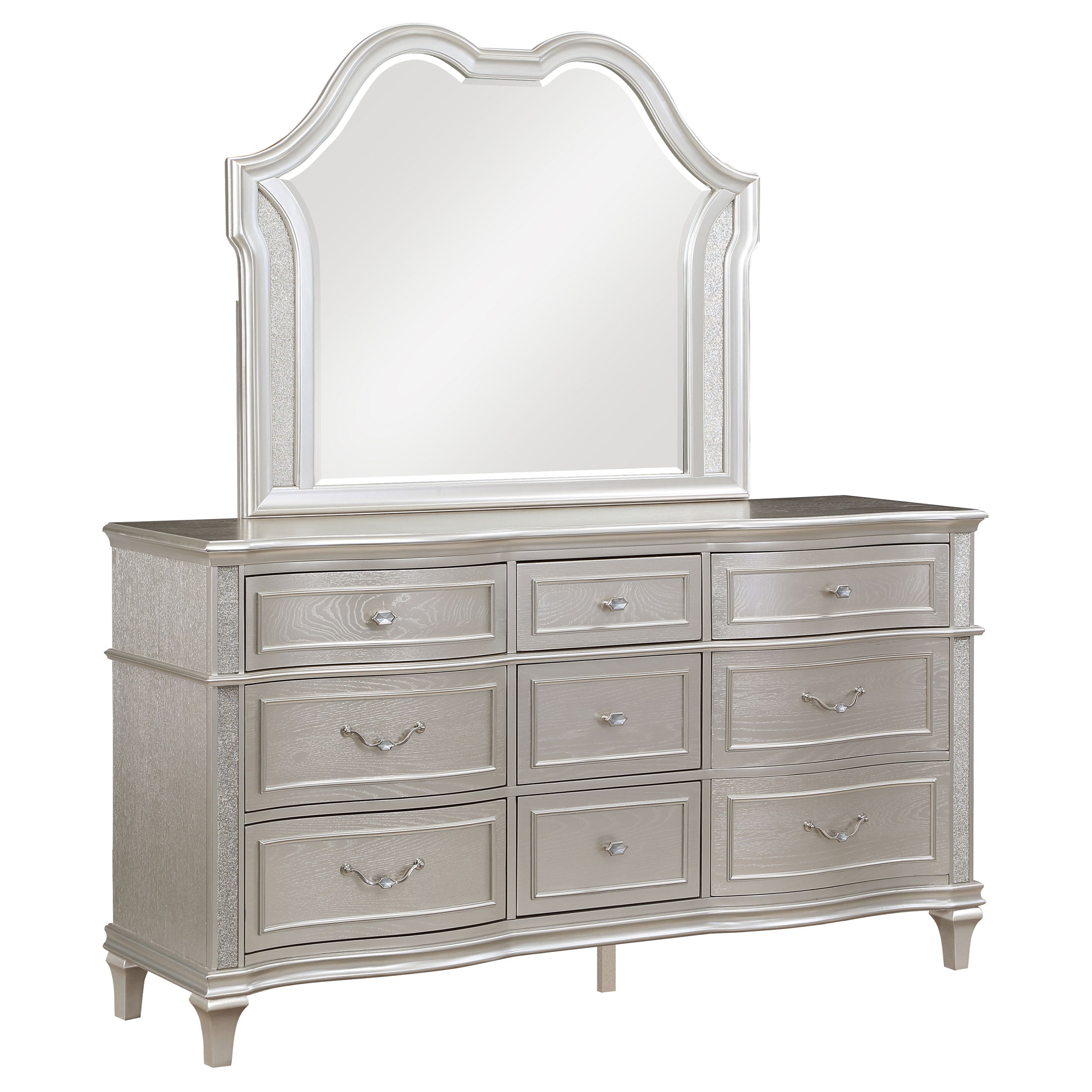 Evangeline Dresser with Mirror - Luxury Home Furniture (MI)