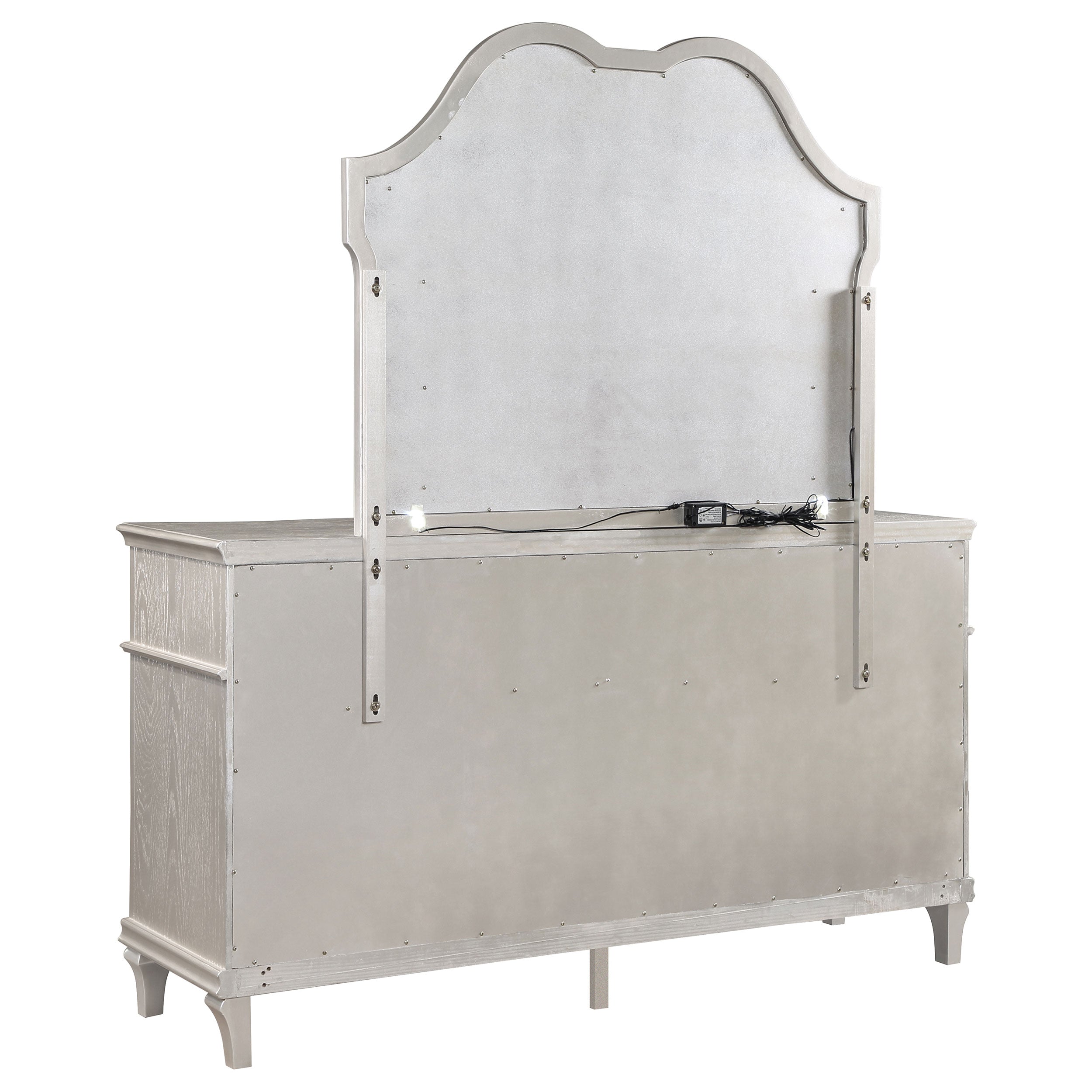 Evangeline Dresser with Mirror - Luxury Home Furniture (MI)