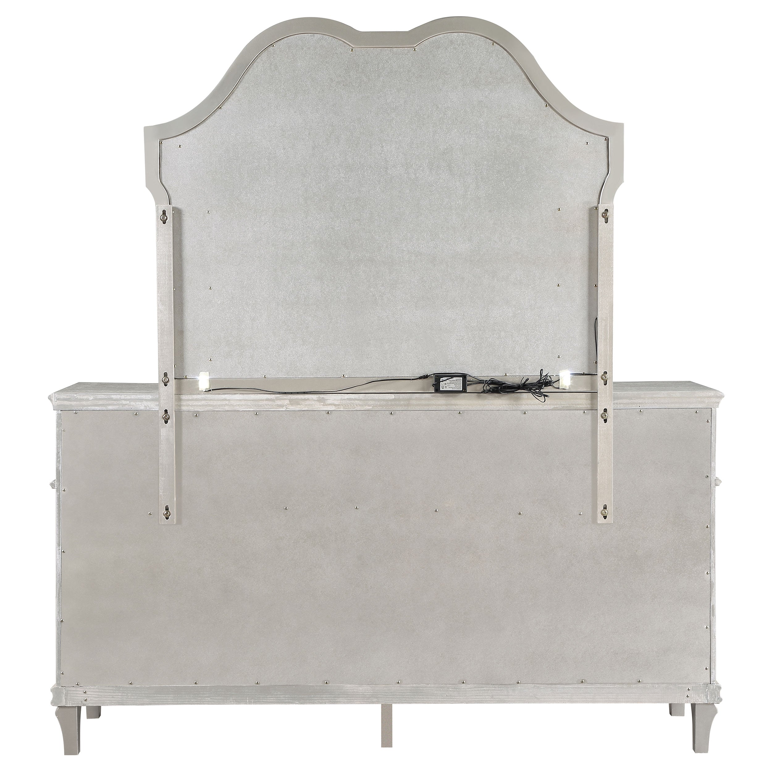 Evangeline Dresser with Mirror - Luxury Home Furniture (MI)