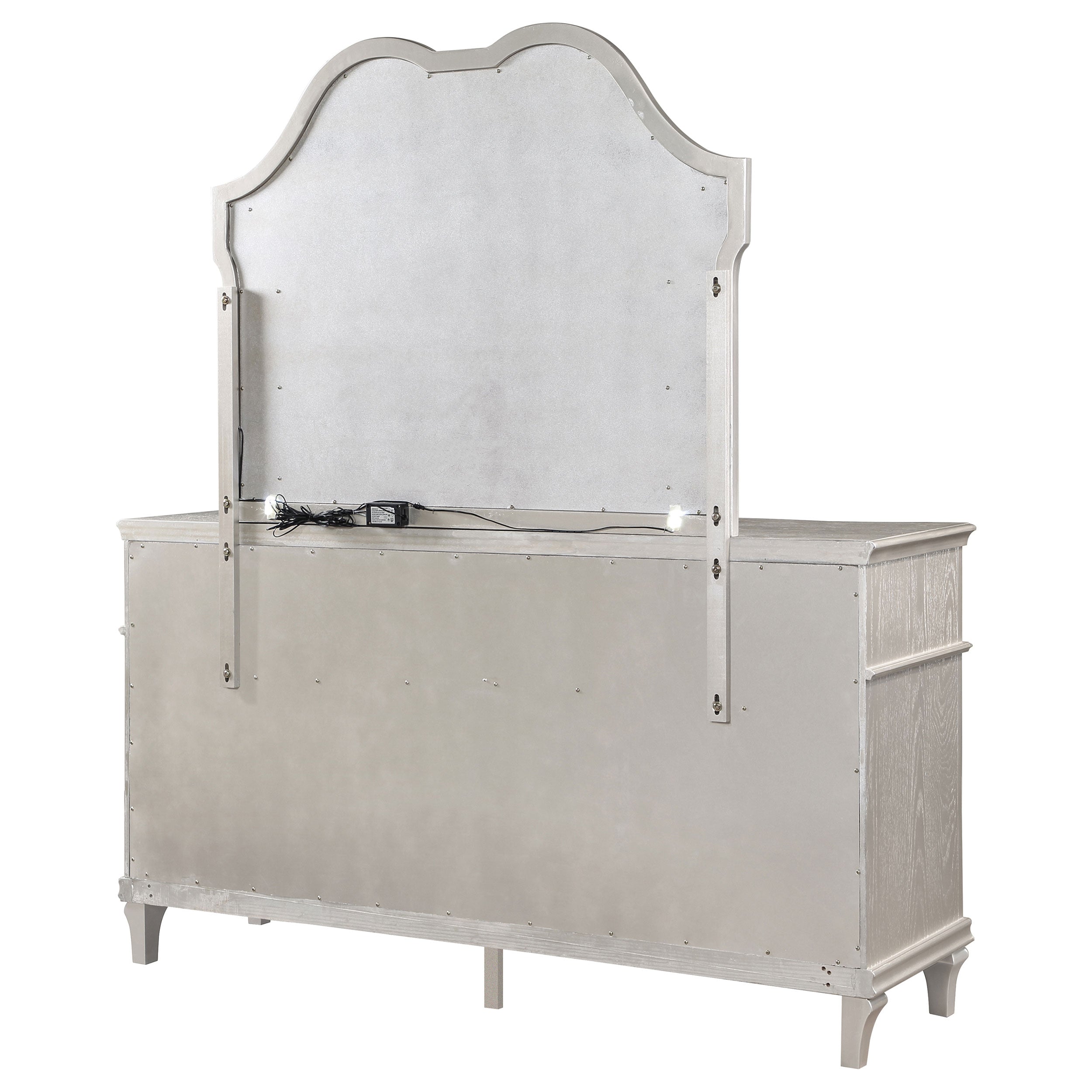 Evangeline Dresser with Mirror - Luxury Home Furniture (MI)