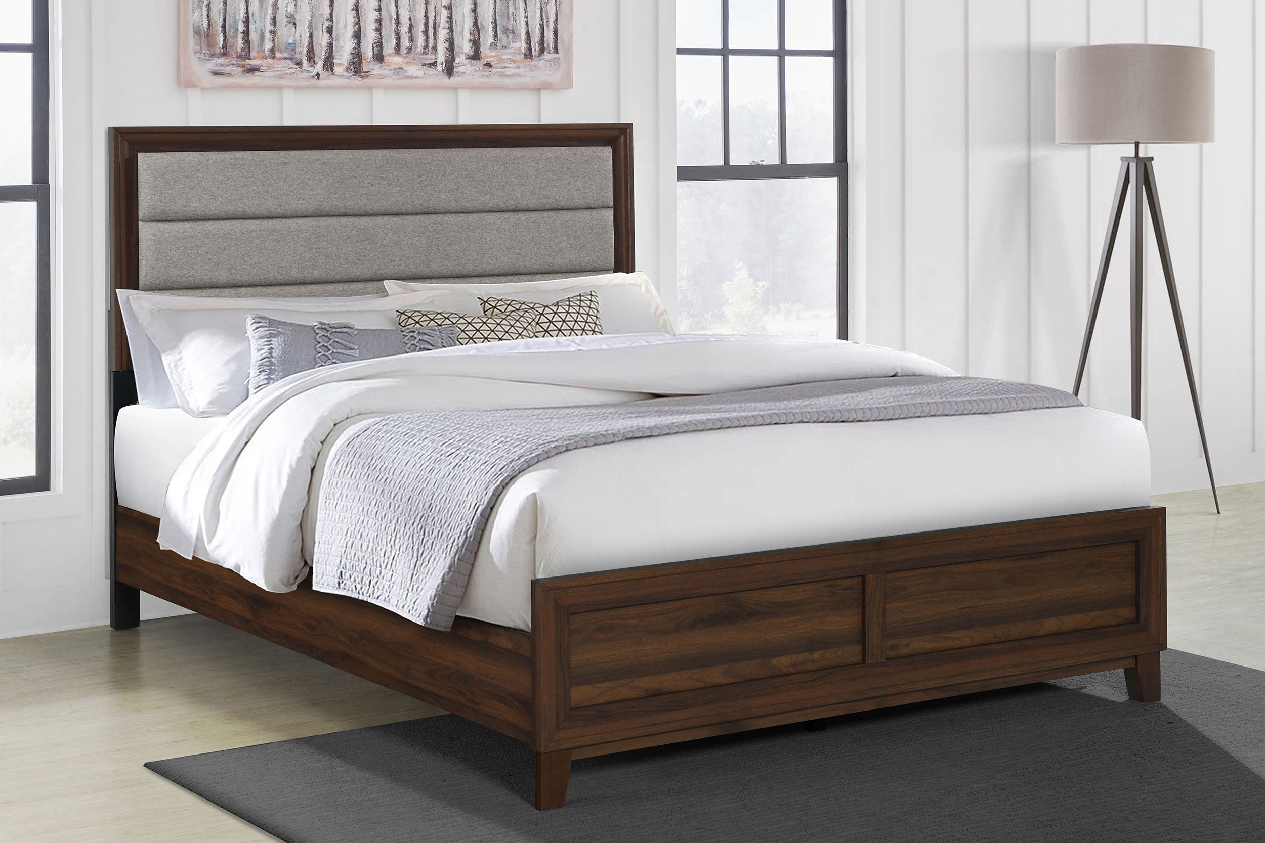 Welsley Panel Bed - Luxury Home Furniture (MI)