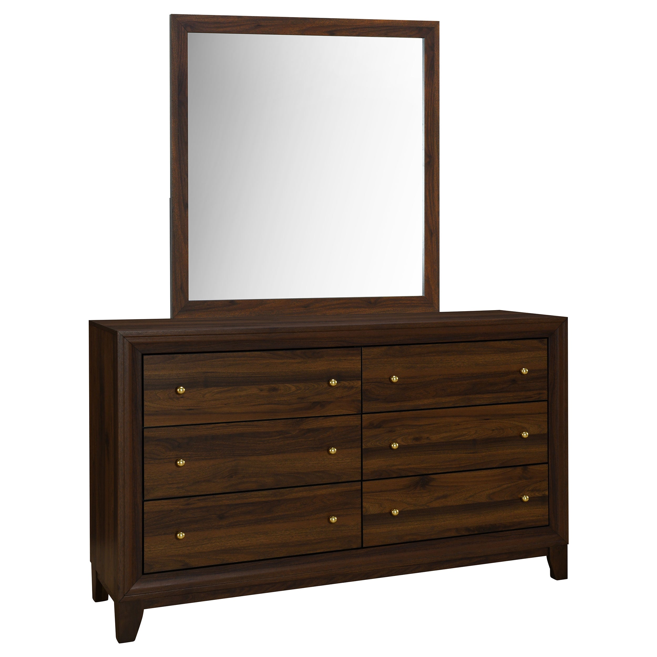 Welsley Dresser with Mirror - Luxury Home Furniture (MI)