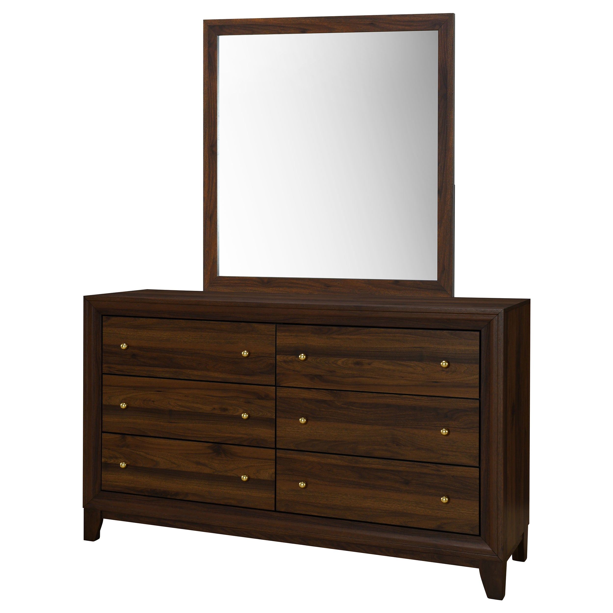 Welsley Dresser with Mirror - Luxury Home Furniture (MI)