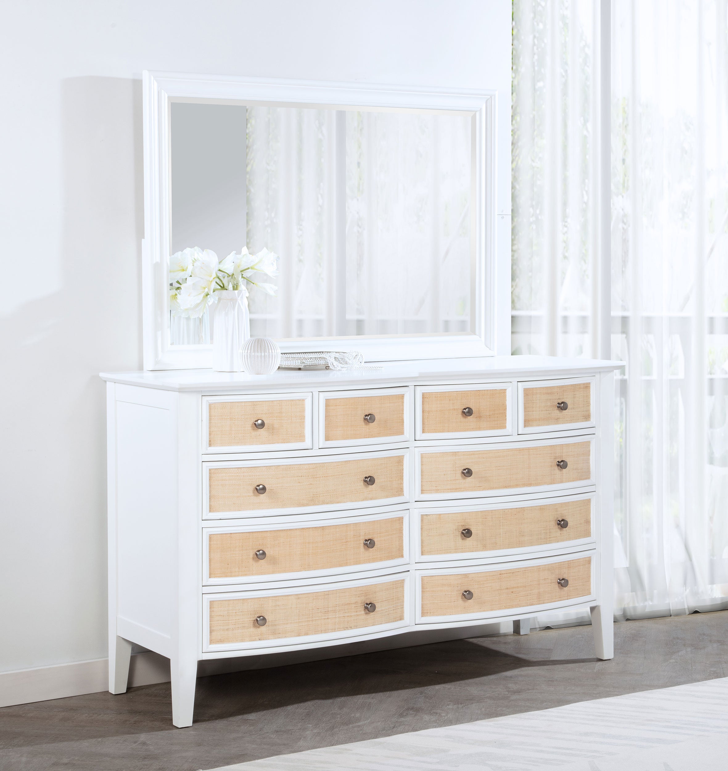 Bexhill Dresser with Mirror - Luxury Home Furniture (MI)