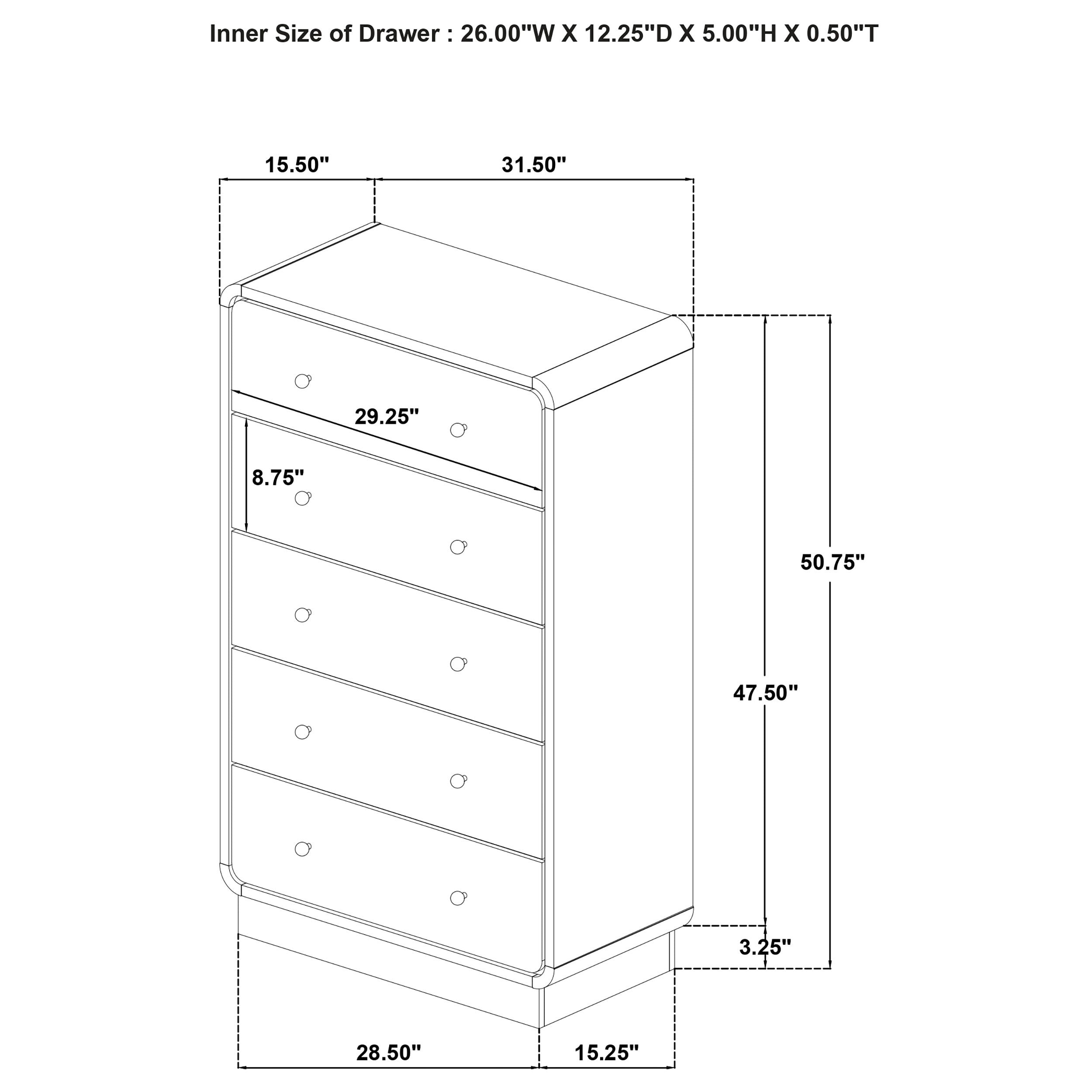 Cavelle Chest of Drawers - Luxury Home Furniture (MI)