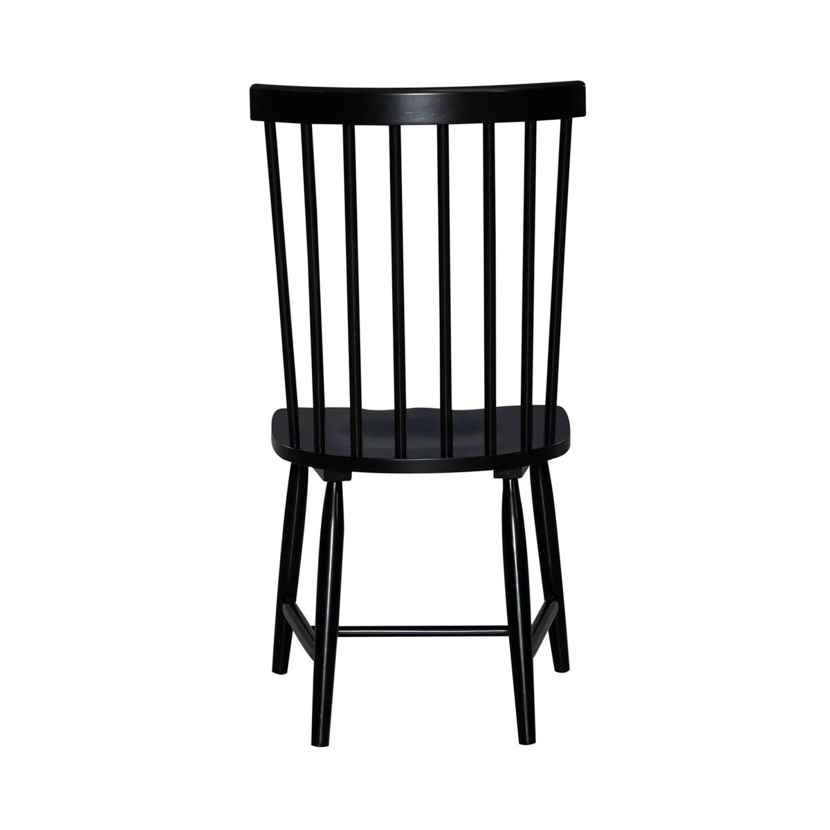 Liberty Furniture Capeside Cottage Spindle Back Side Chair (Set of 2) in Royal Black - Luxury Home Furniture (MI)