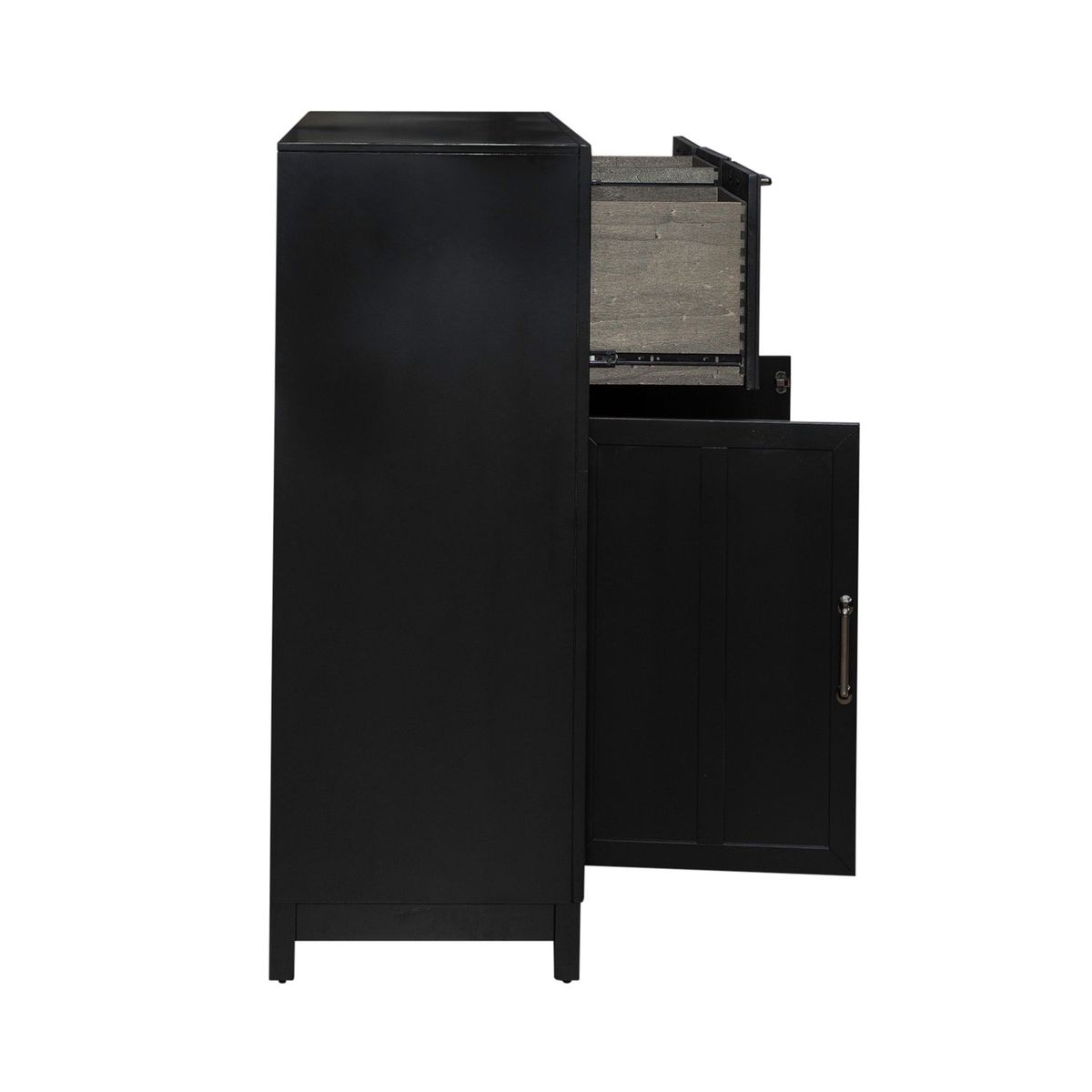 Liberty Furniture Capeside Cottage Buffet in Royal Black - Luxury Home Furniture (MI)