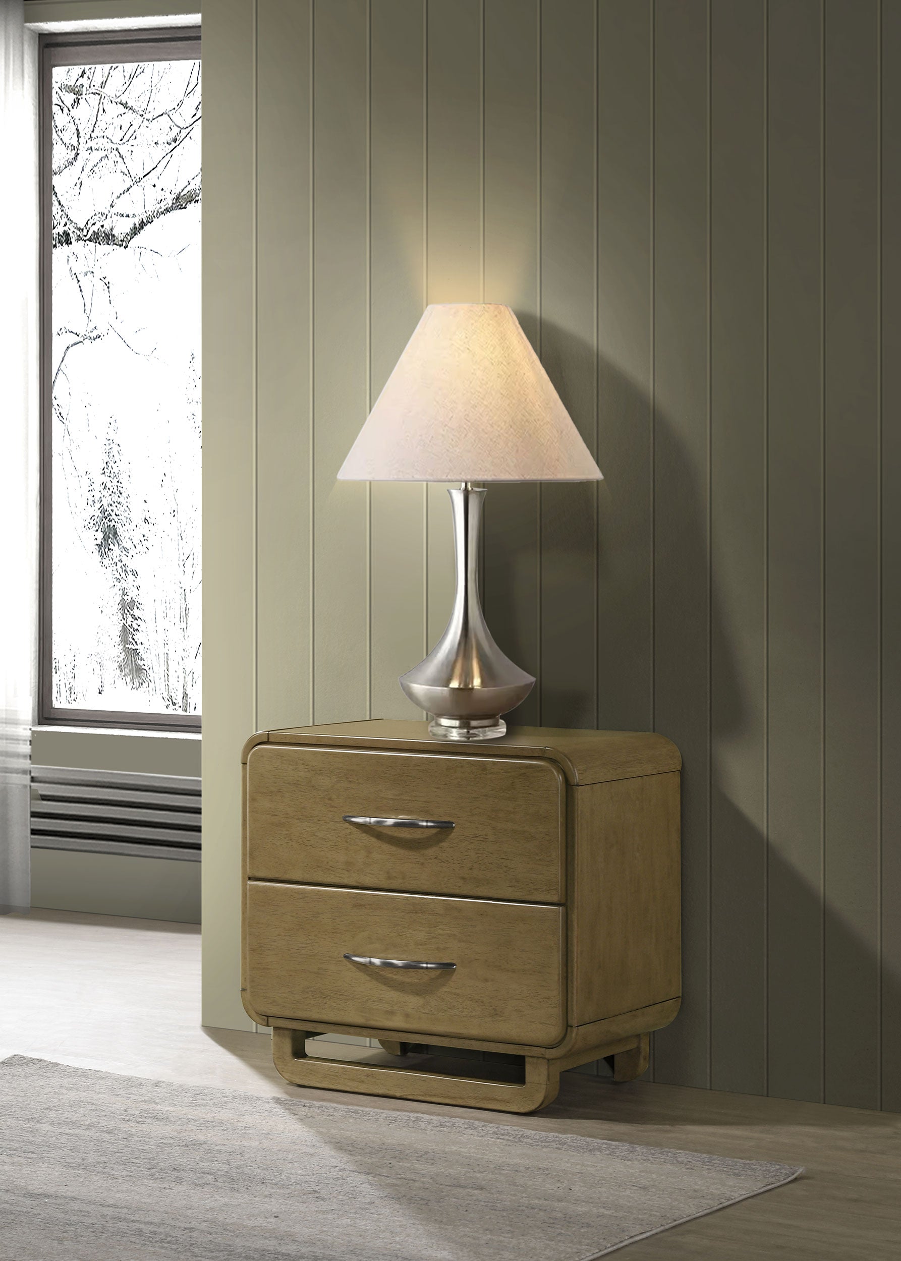 Amsbury Nightstand - Luxury Home Furniture (MI)