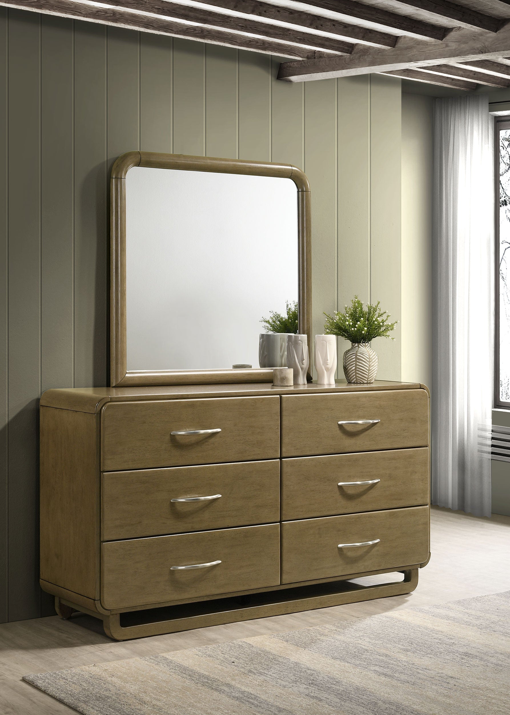 Amsbury Dresser with Mirror