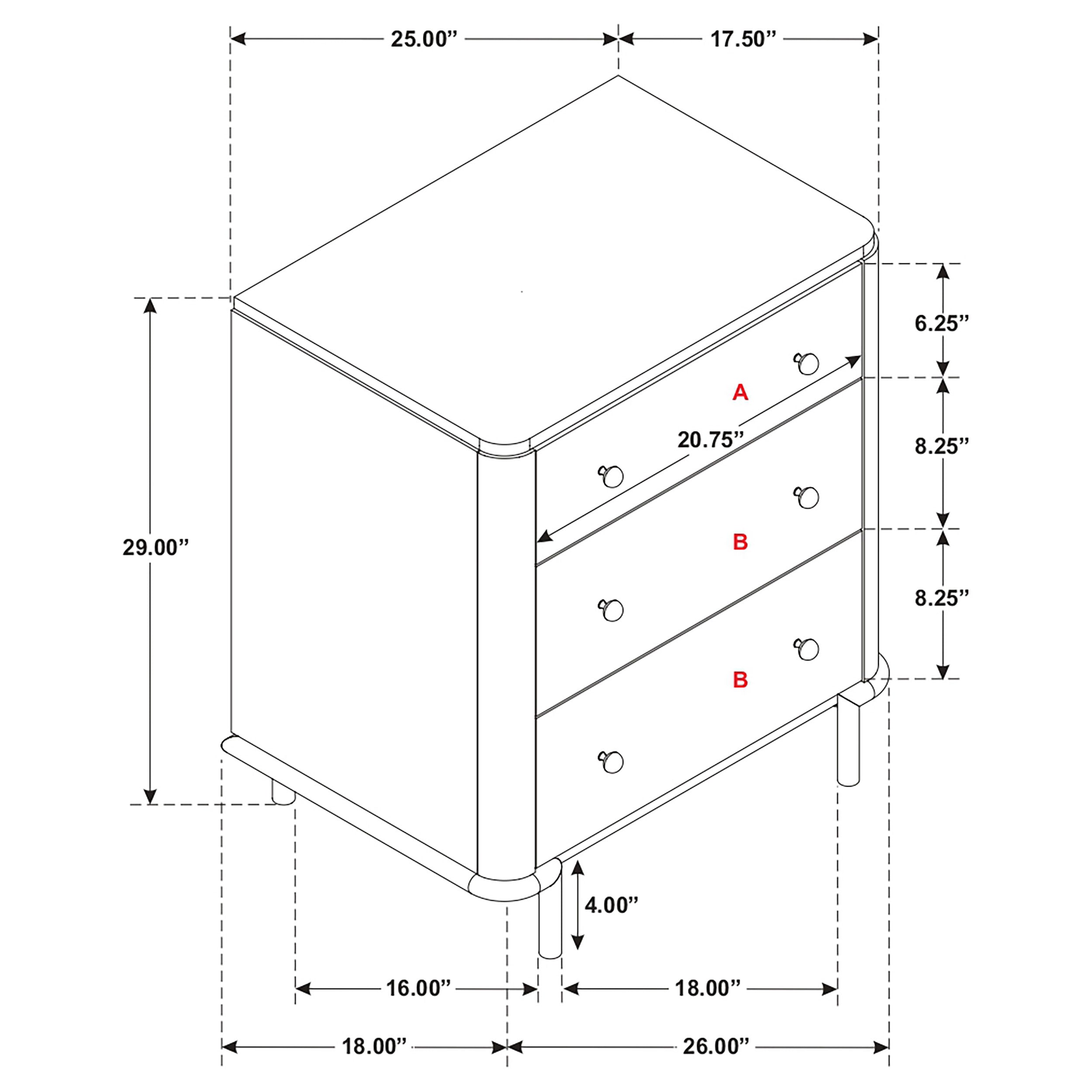 Arini Nightstand - Luxury Home Furniture (MI)