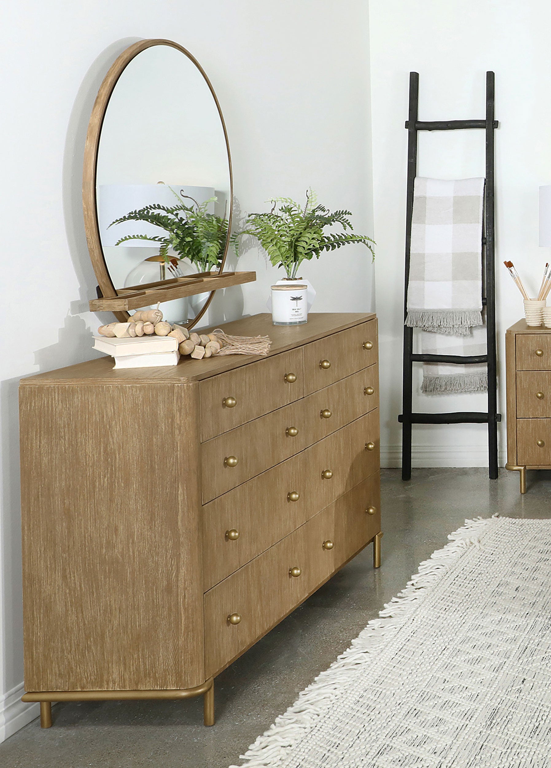 Arini Dresser with Mirror - Luxury Home Furniture (MI)