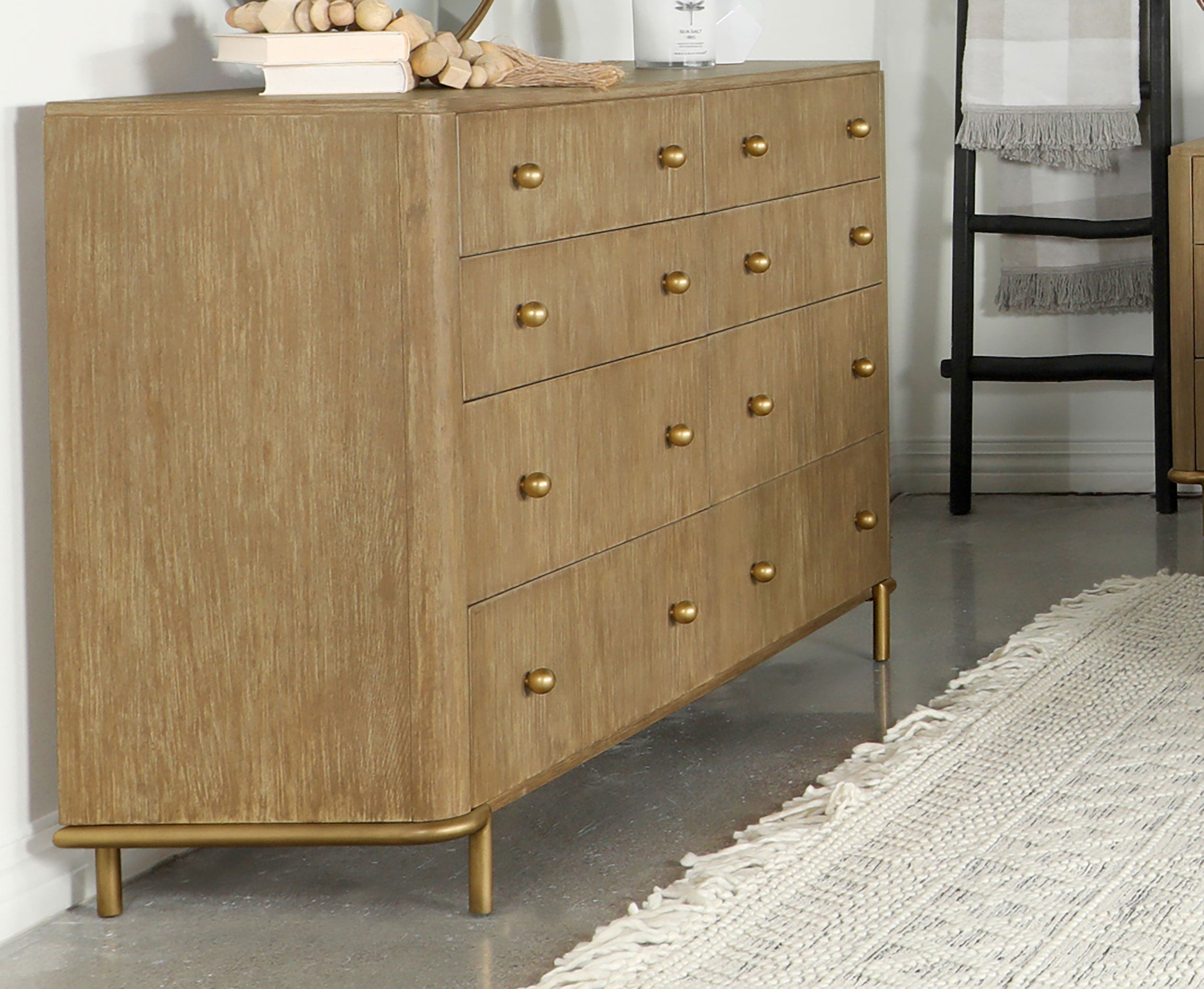 Arini 8-drawer Dresser Sand Wash - Luxury Home Furniture (MI)