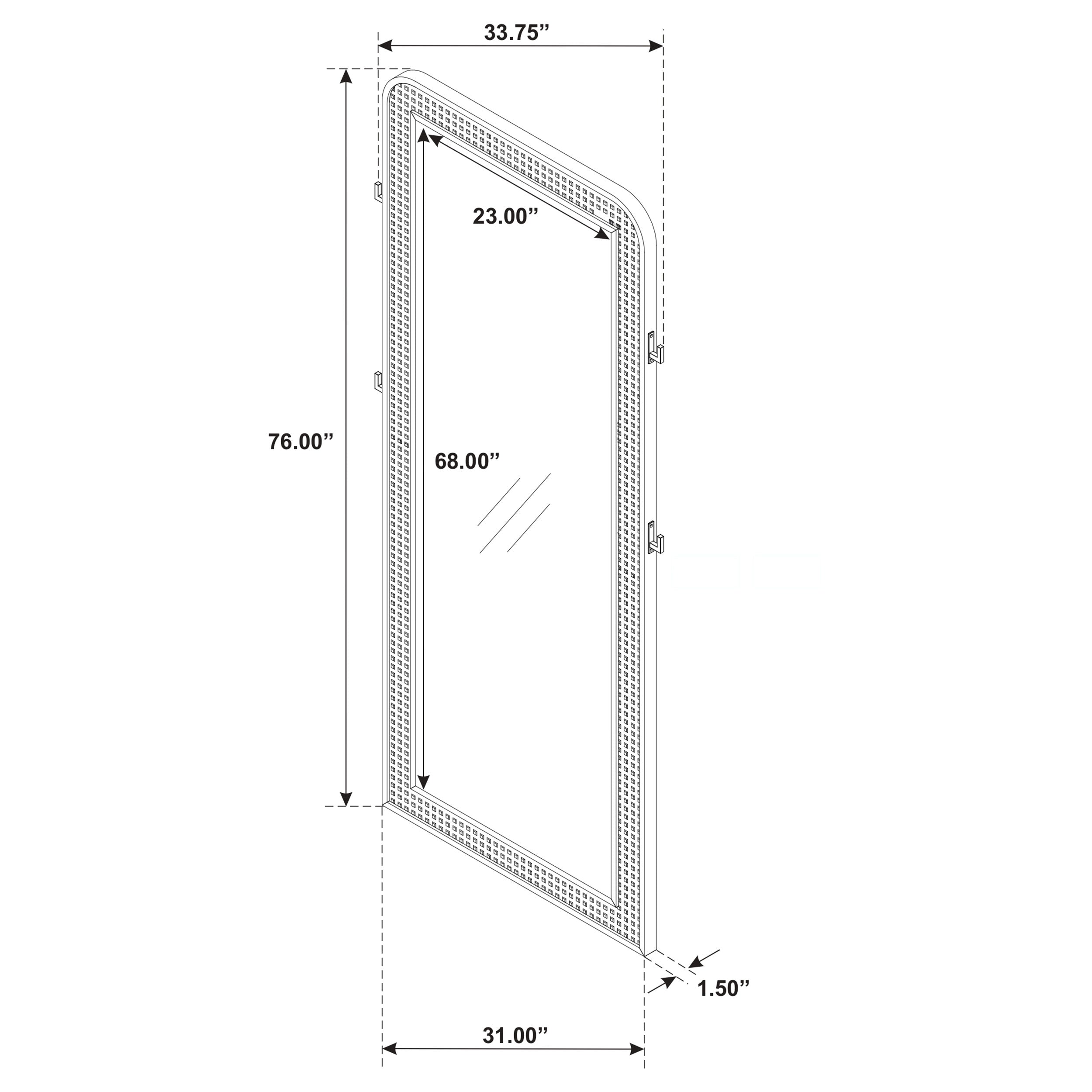 Arini Floor Mirror