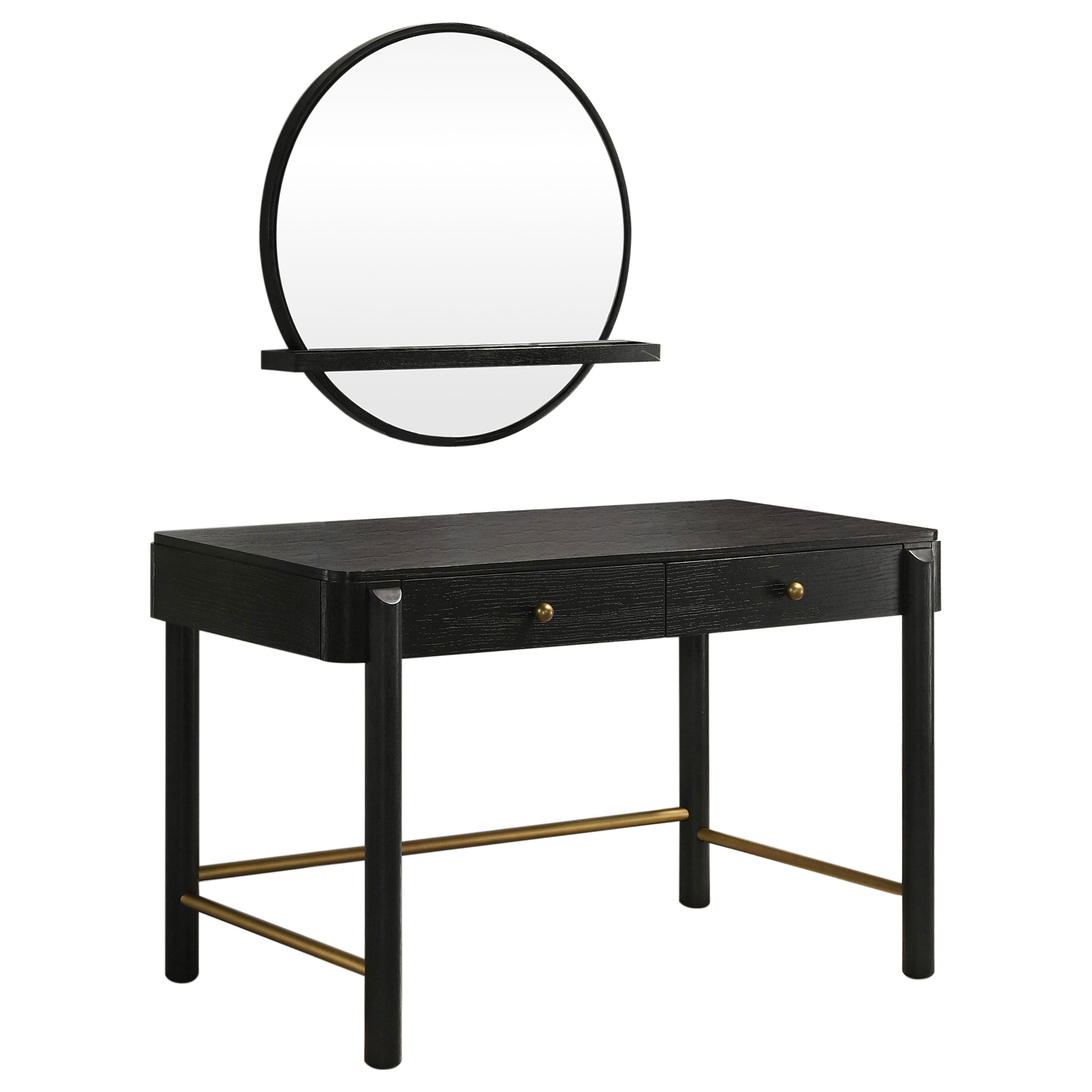 Arini Makeup Vanity Table with Wall Mirror