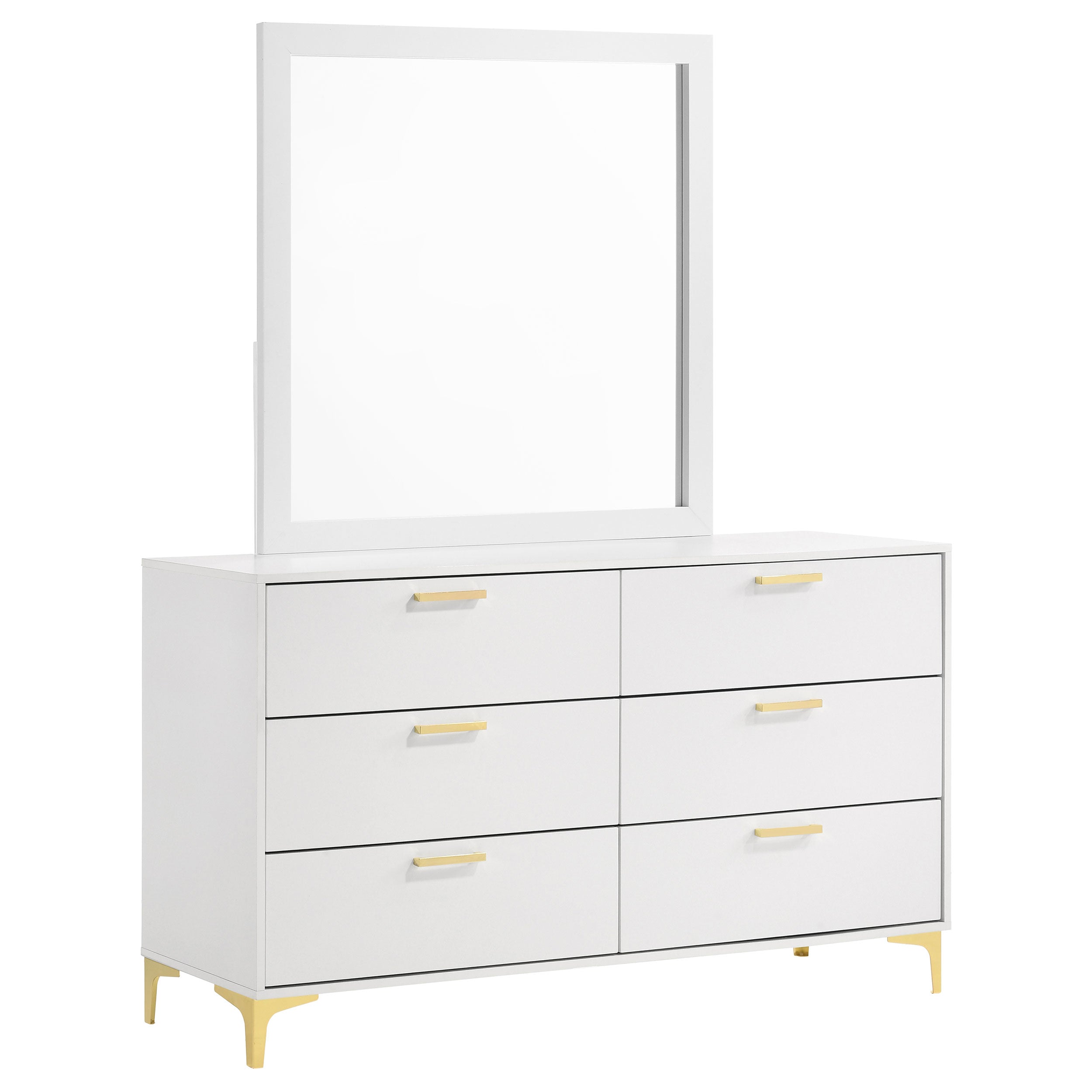 Kendall Dresser with Mirror | Luxury Home Furniture (MI) Kendall Dresser with Mirror | Luxury Home Furniture (MI)