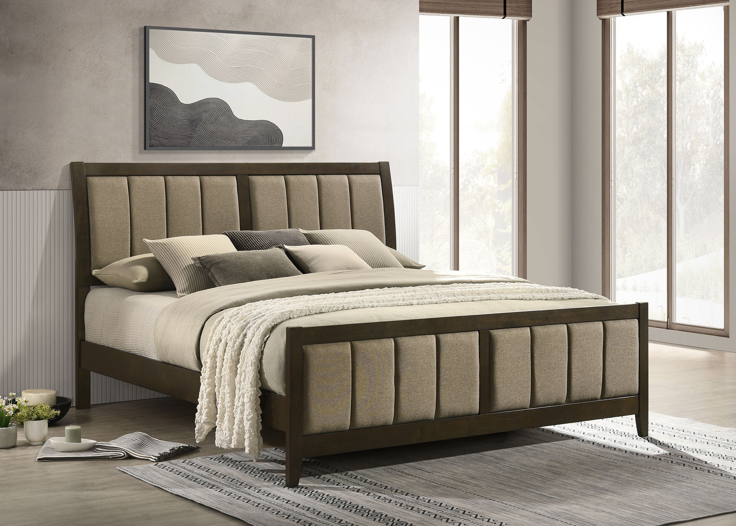Wilkes Panel Bed - Luxury Home Furniture (MI)