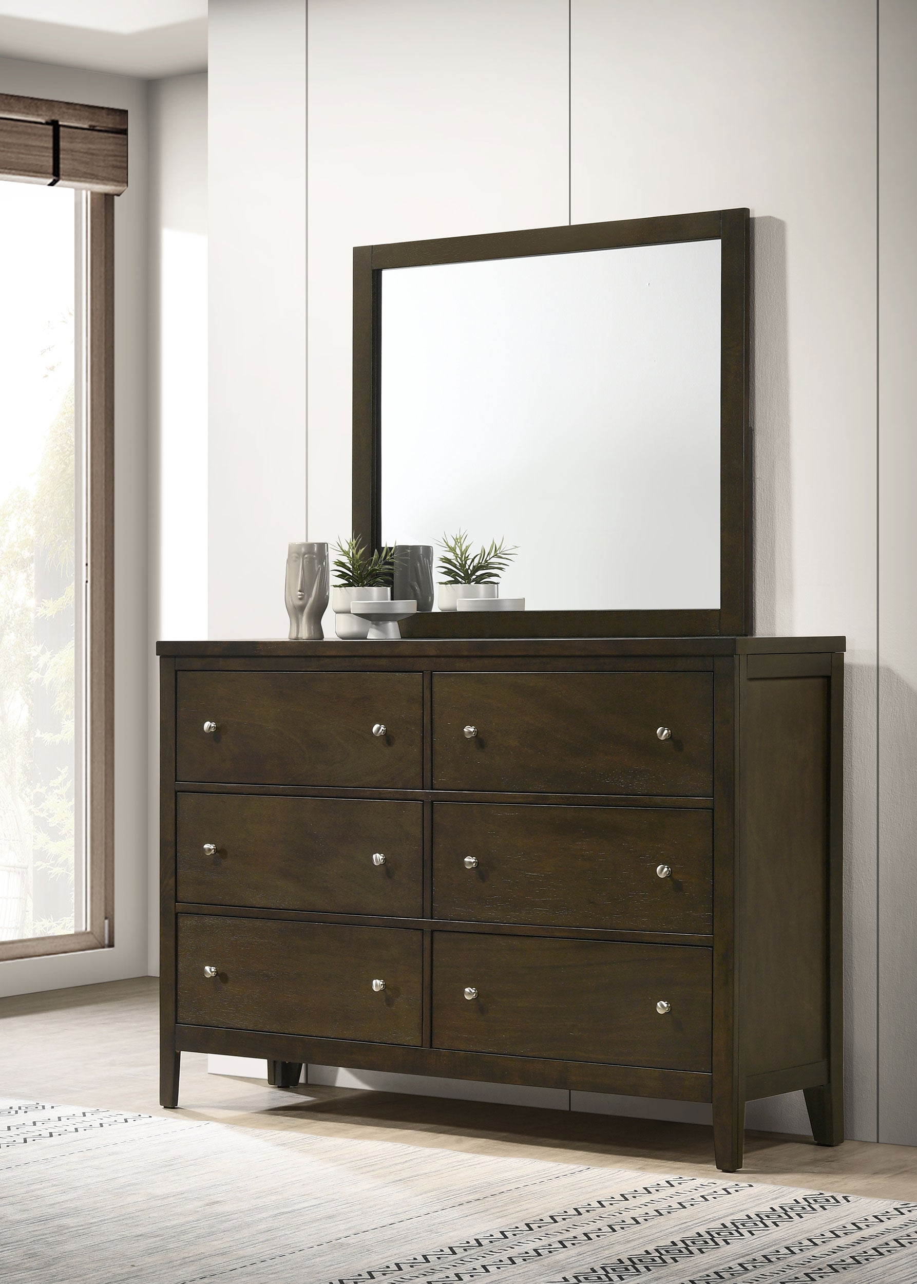 Wilkes Dresser with Mirror - Luxury Home Furniture (MI)