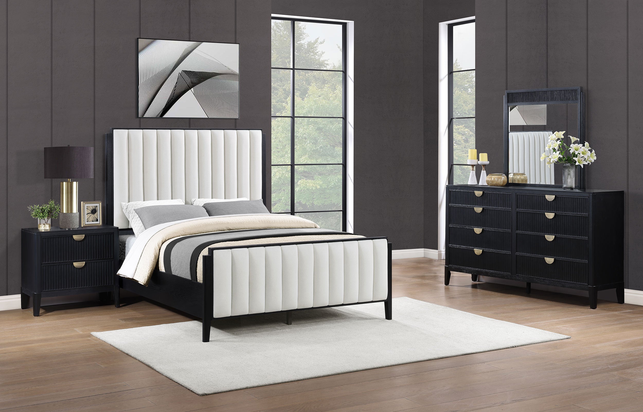 Brookmead 4 Pc Bedroom Set - Luxury Home Furniture (MI)