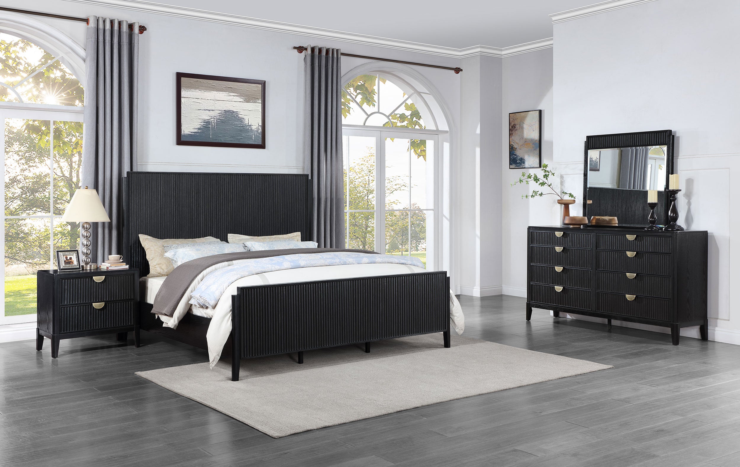 Brookmead 4 Pc Bedroom Set - Luxury Home Furniture (MI)