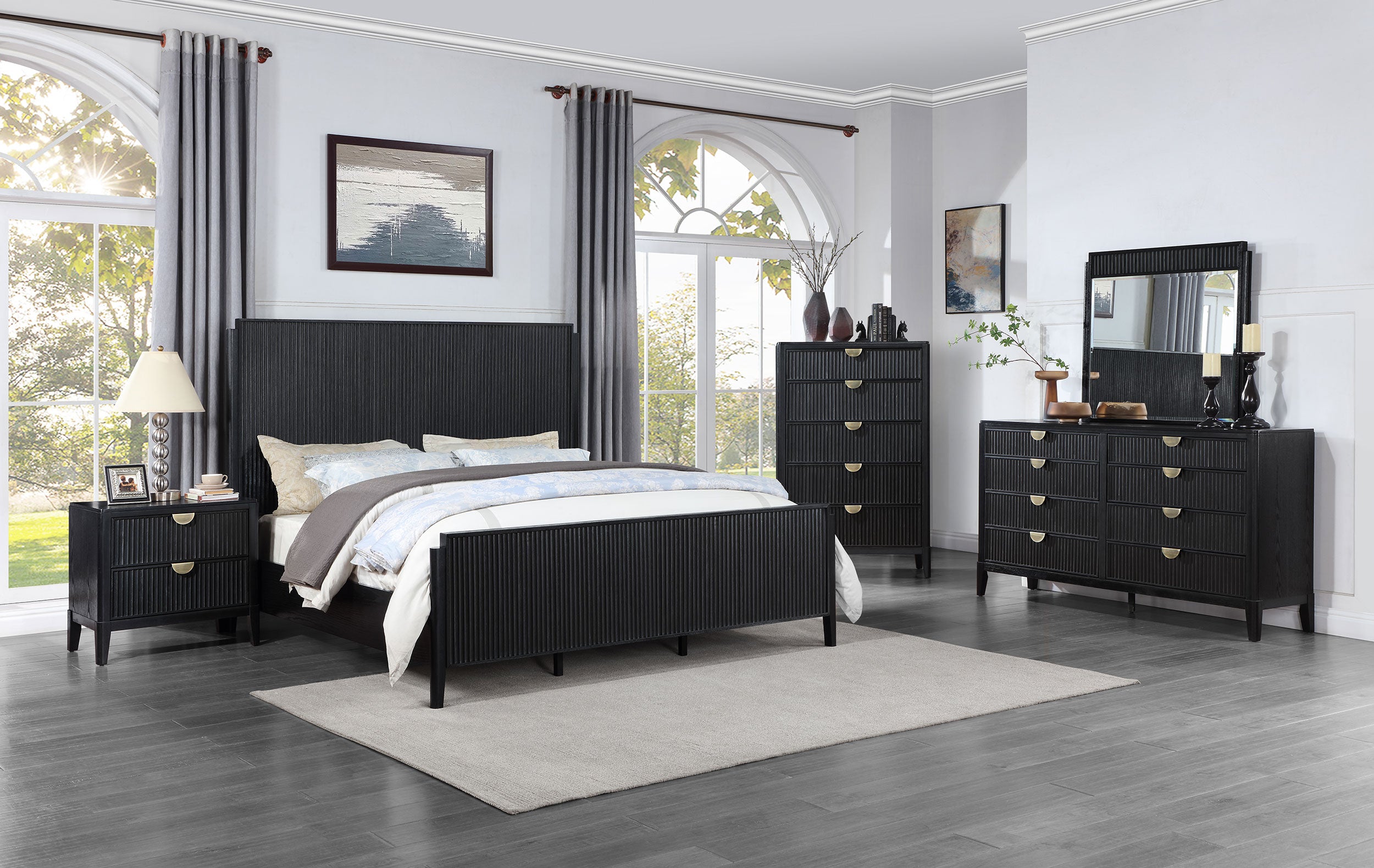 Brookmead Panel Bed - Luxury Home Furniture (MI)